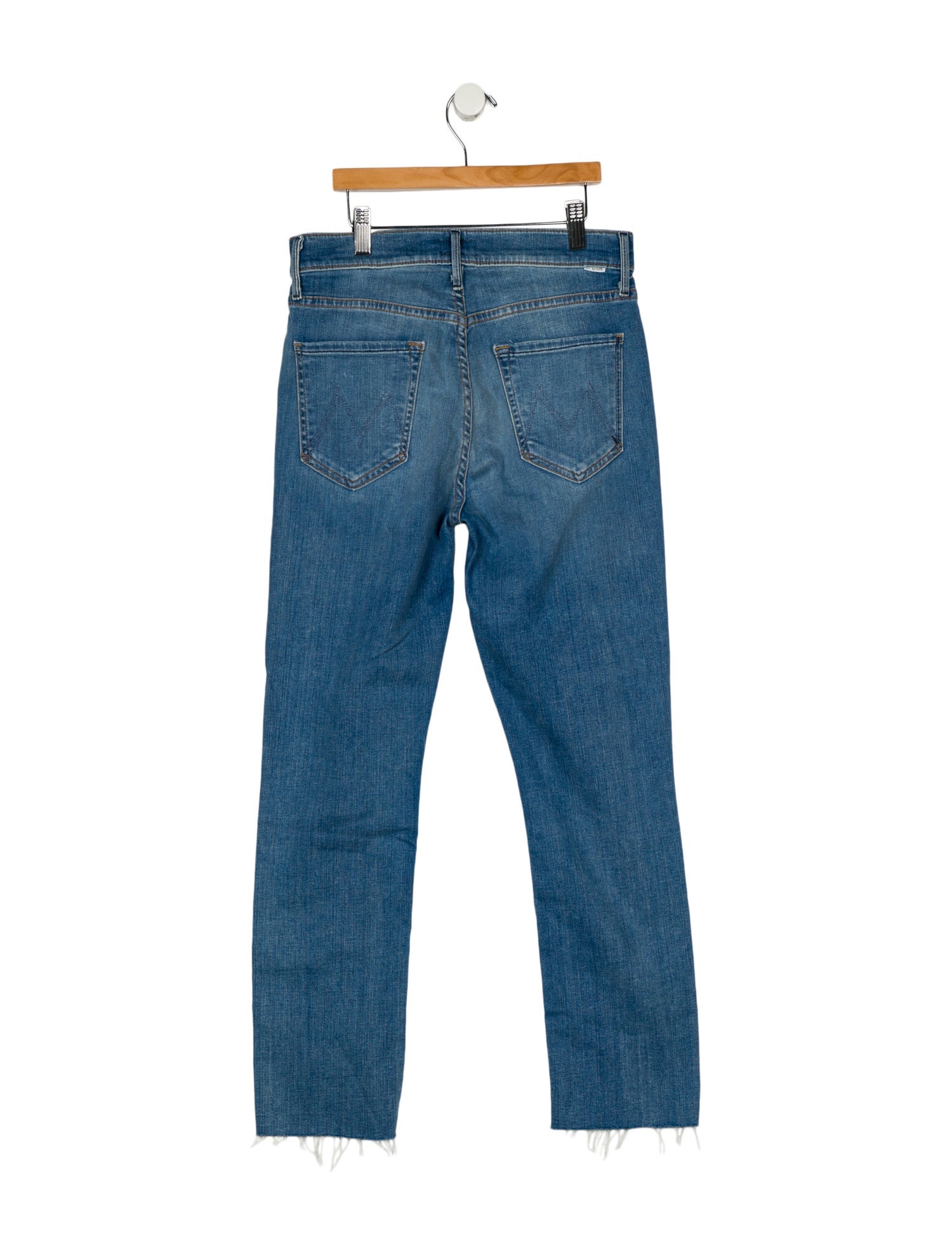 Mother High-Rise Straight Leg Jeans