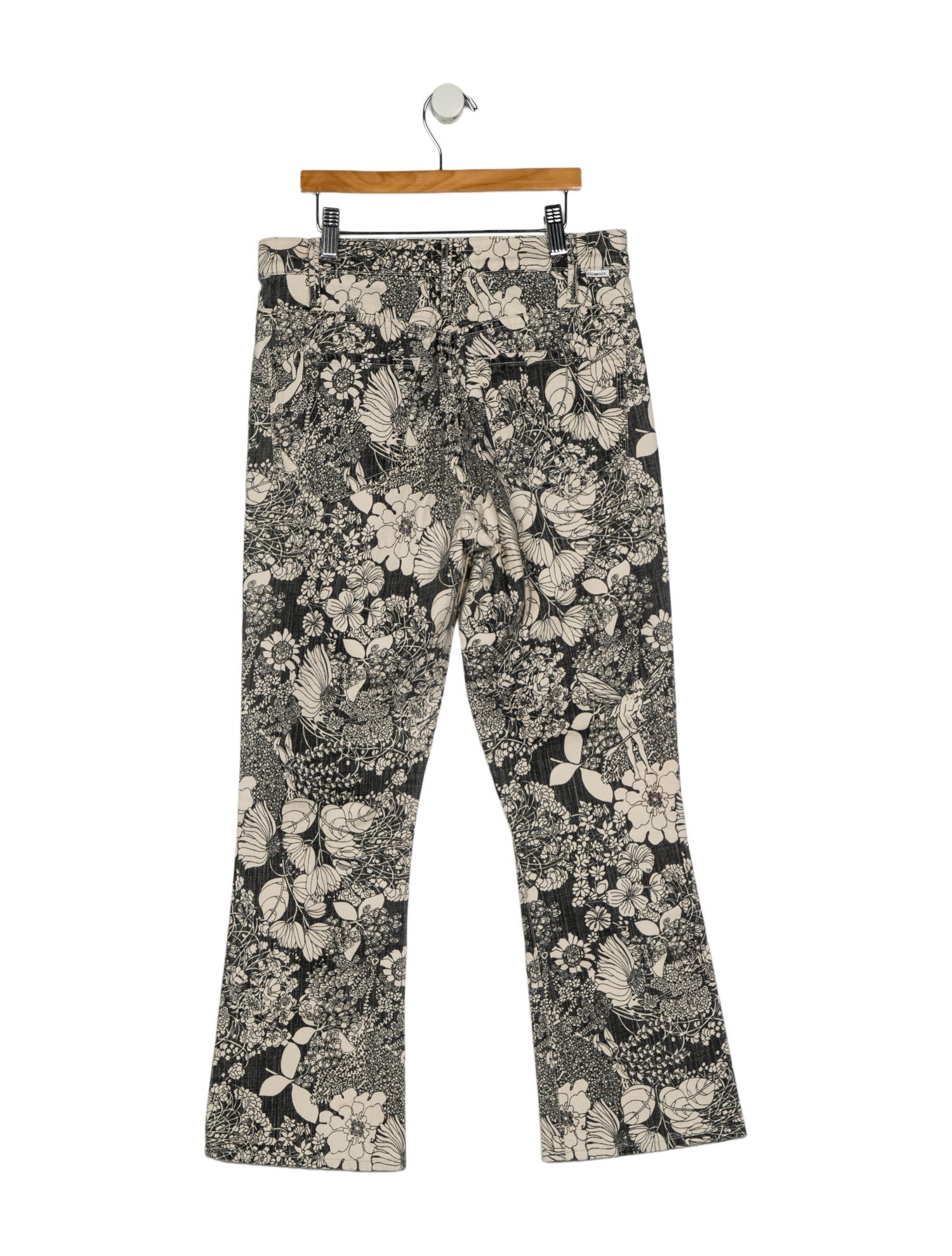 Mother Mid-Rise Straight Leg Jeans