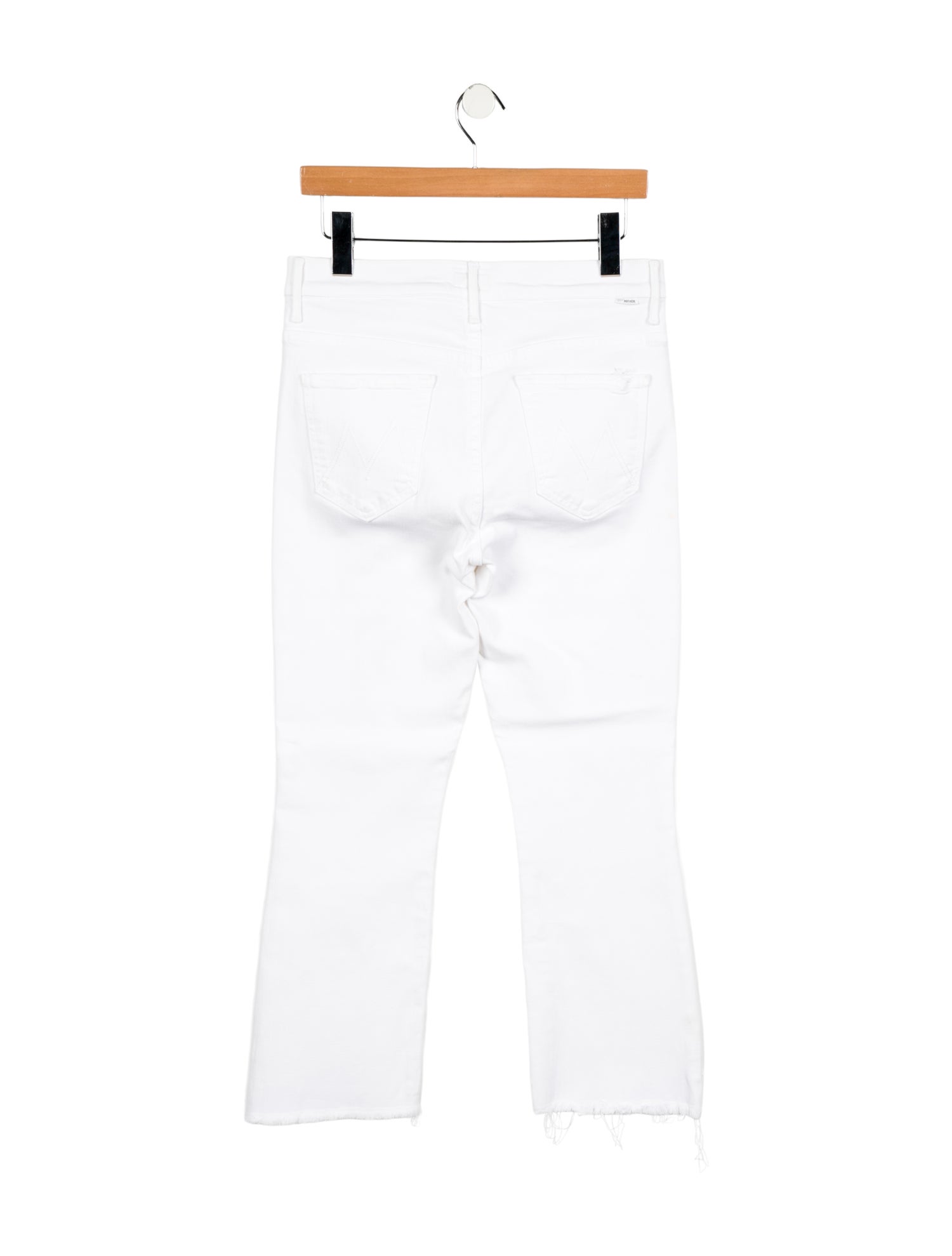 Mother Mid-Rise Straight Leg Jeans