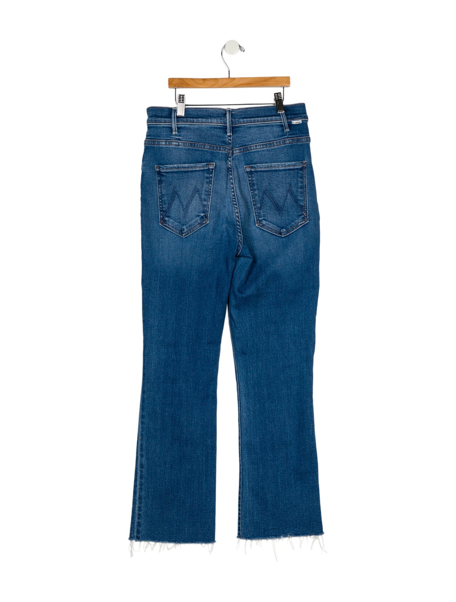 Mother High-Rise Straight Leg Jeans