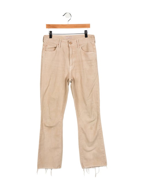 Mother Mid-Rise Straight Leg Jeans