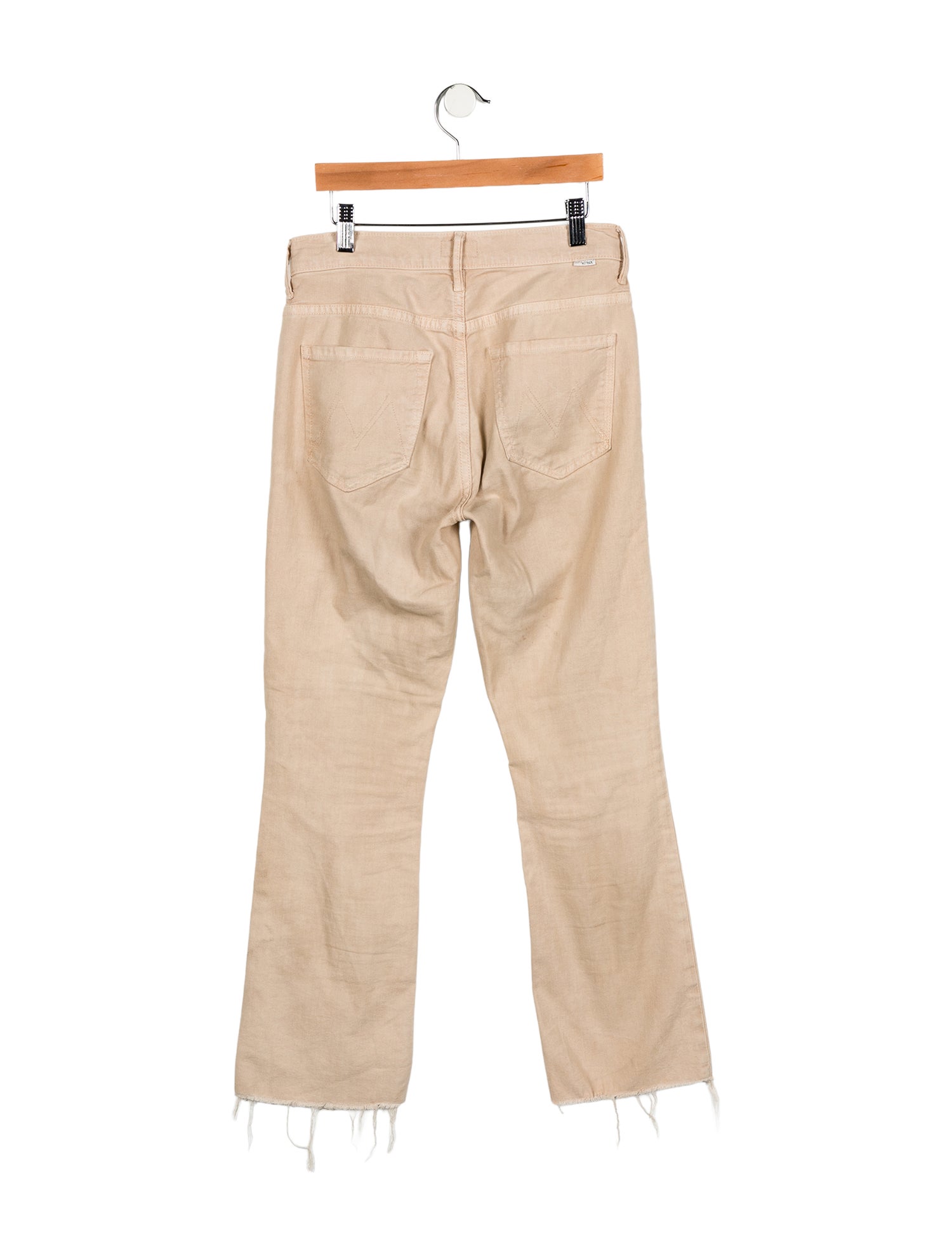 Mother Mid-Rise Straight Leg Jeans