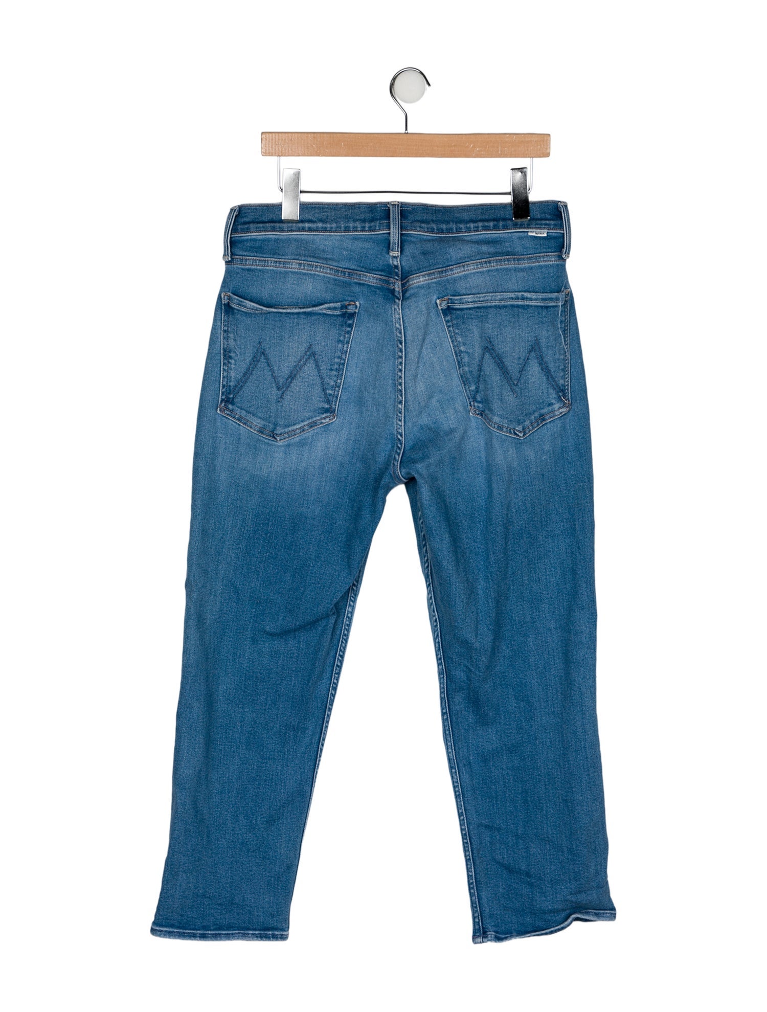 Mother High-Rise Straight Leg Jeans