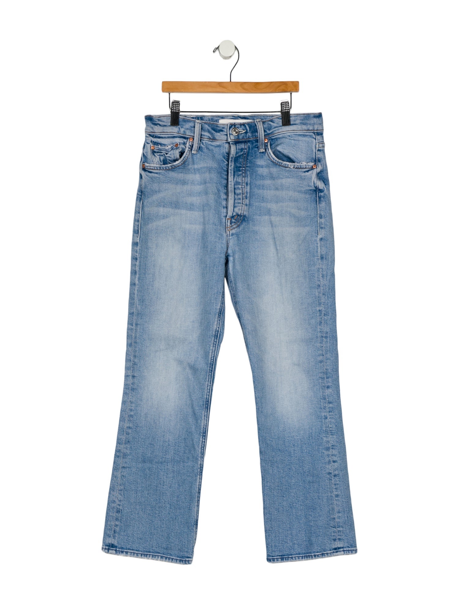 Mother High-Rise Wide Leg Jeans