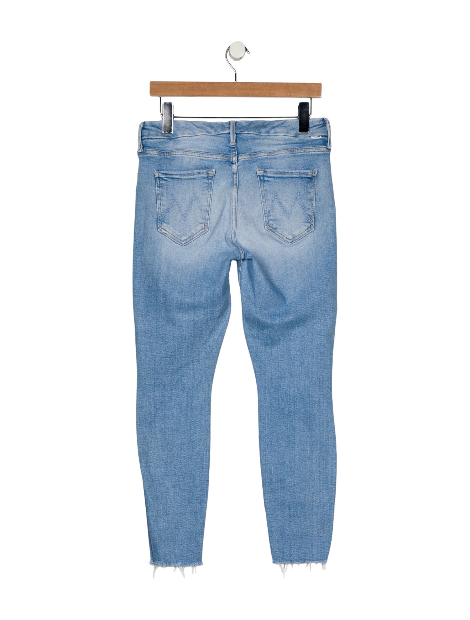 Mother Mid-Rise Skinny Leg Jeans