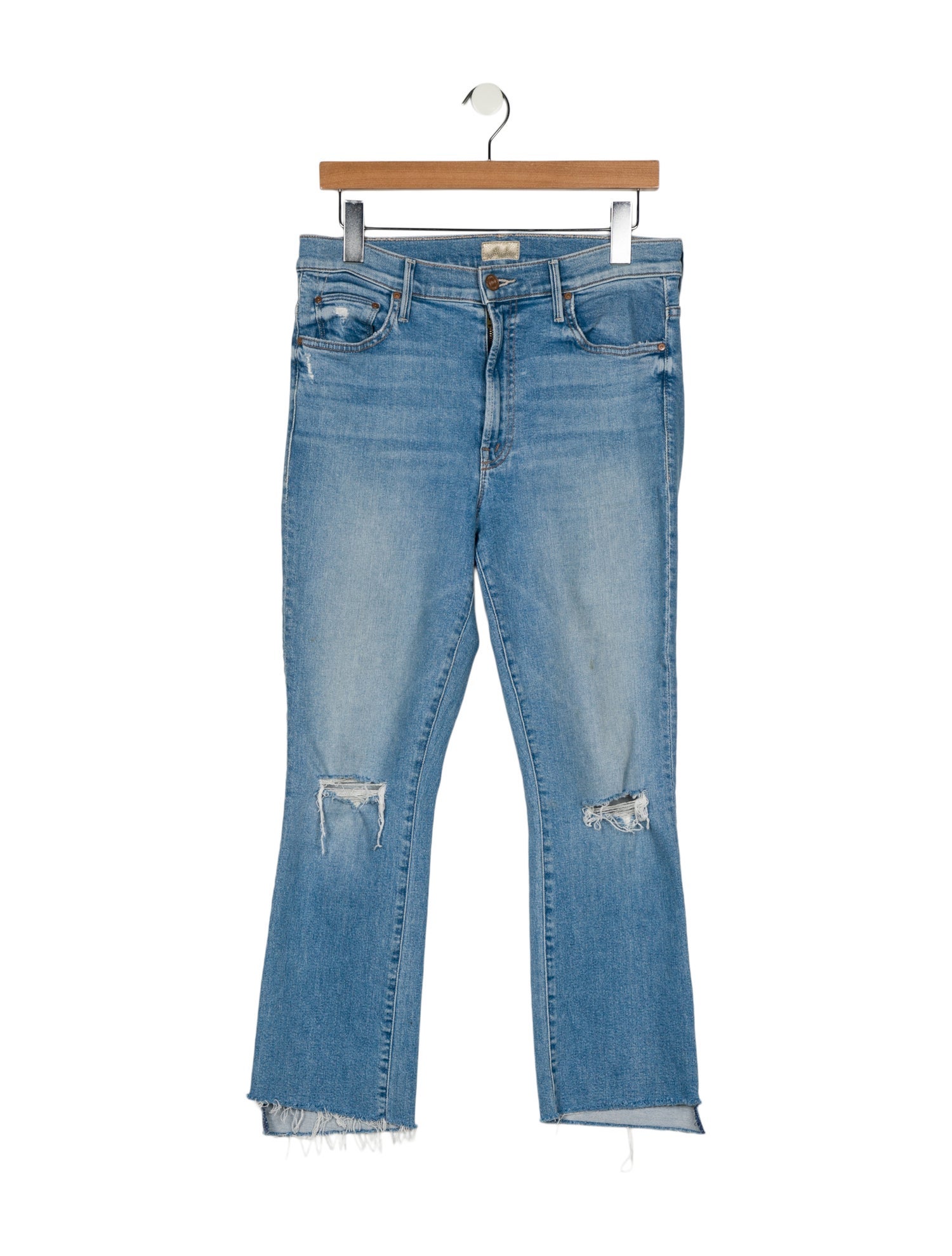 Mother High-Rise Straight Leg Jeans
