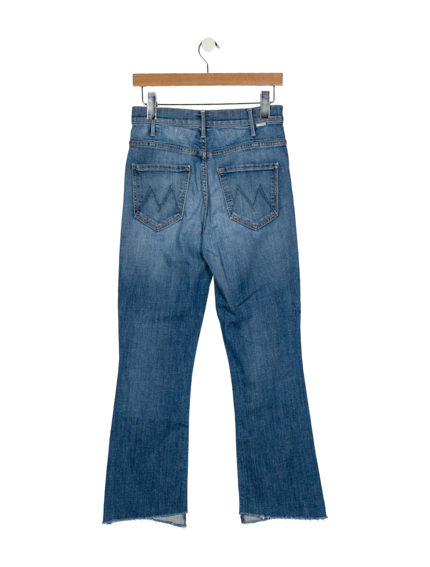 Mother High-Rise Straight Leg Jeans