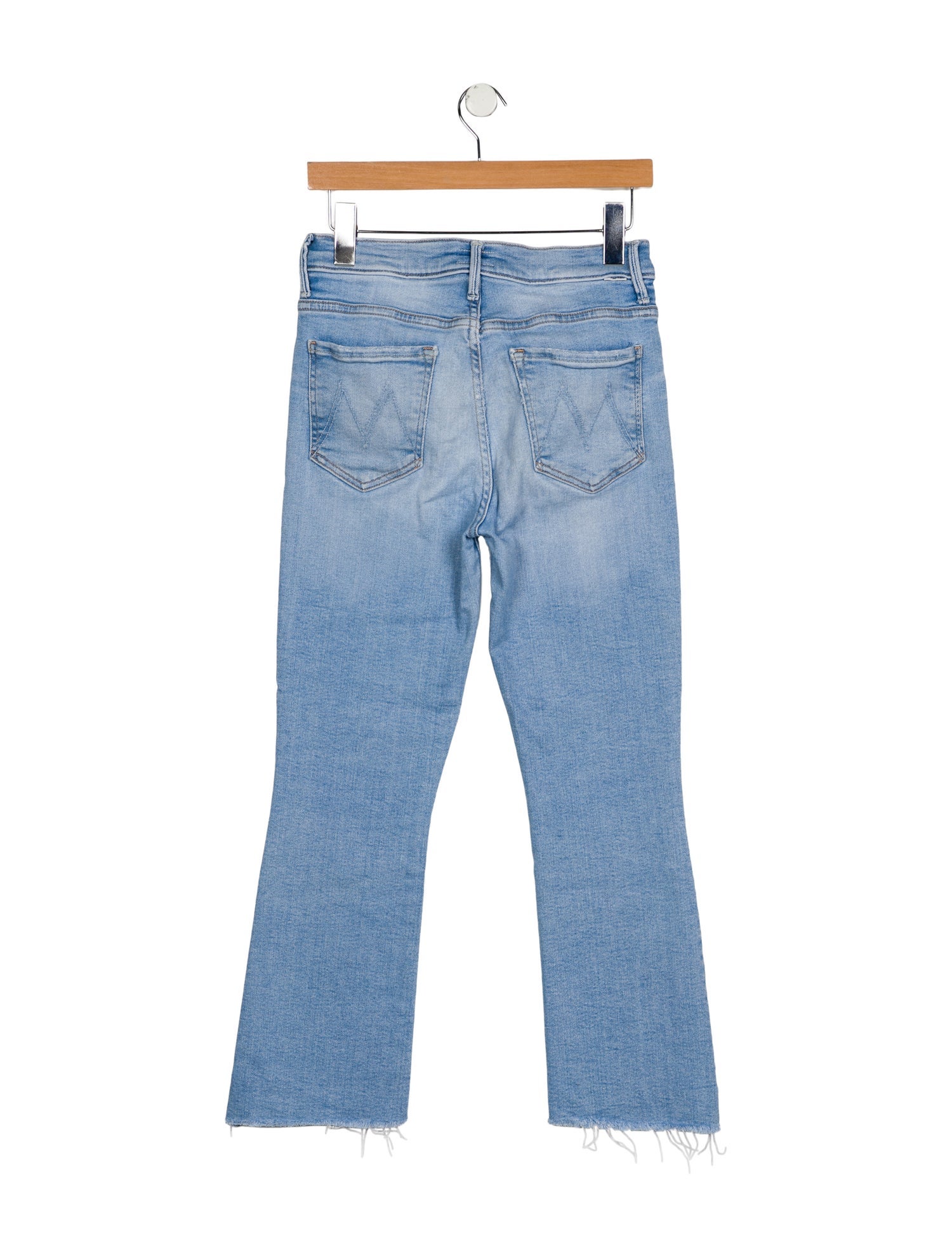 Mother Mid-Rise Straight Leg Jeans