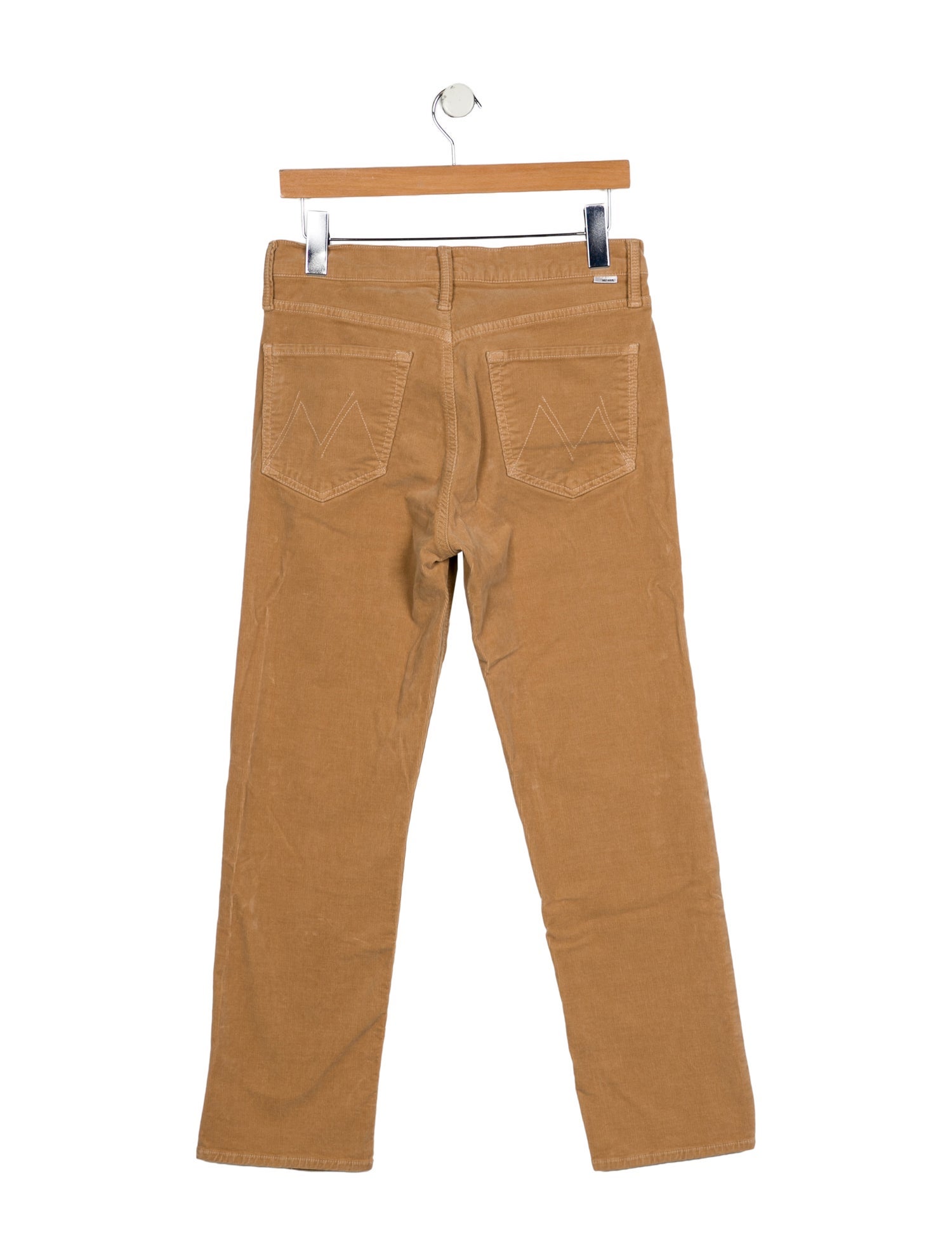 Mother Mid-Rise Straight Leg Jeans