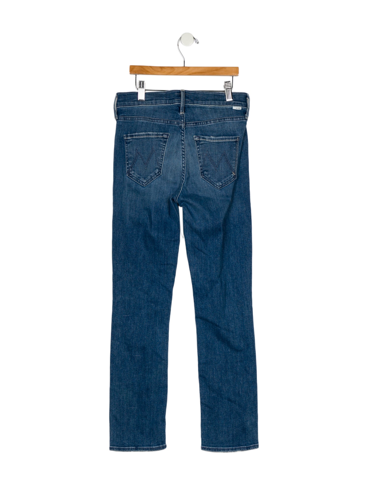 Mother High-Rise Straight Leg Jeans