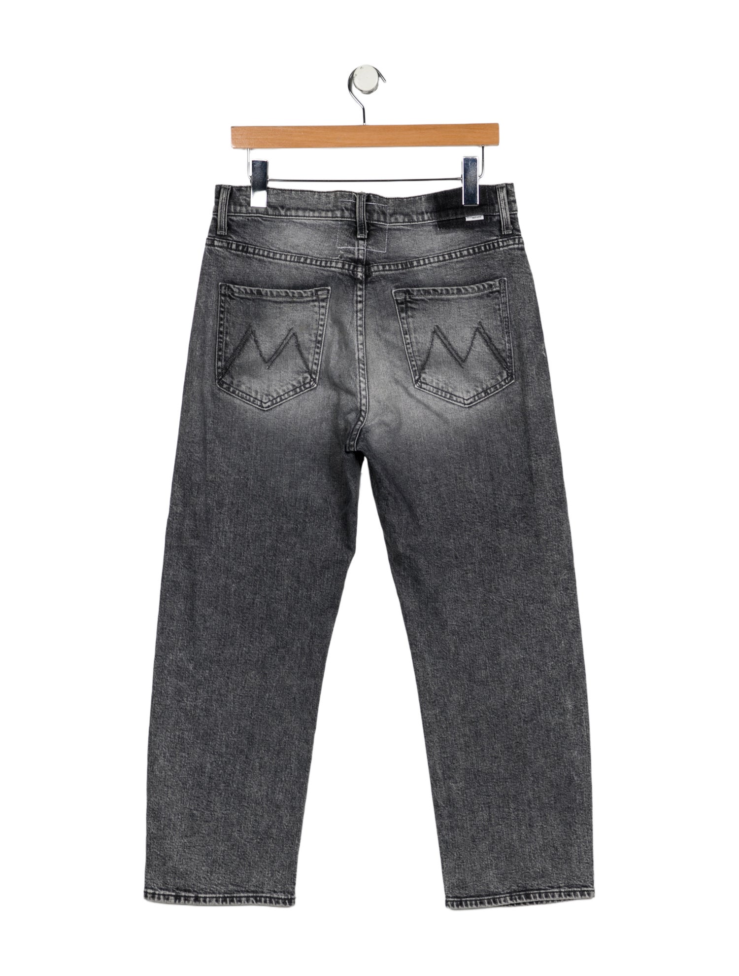 Mother High-Rise Straight Leg Jeans