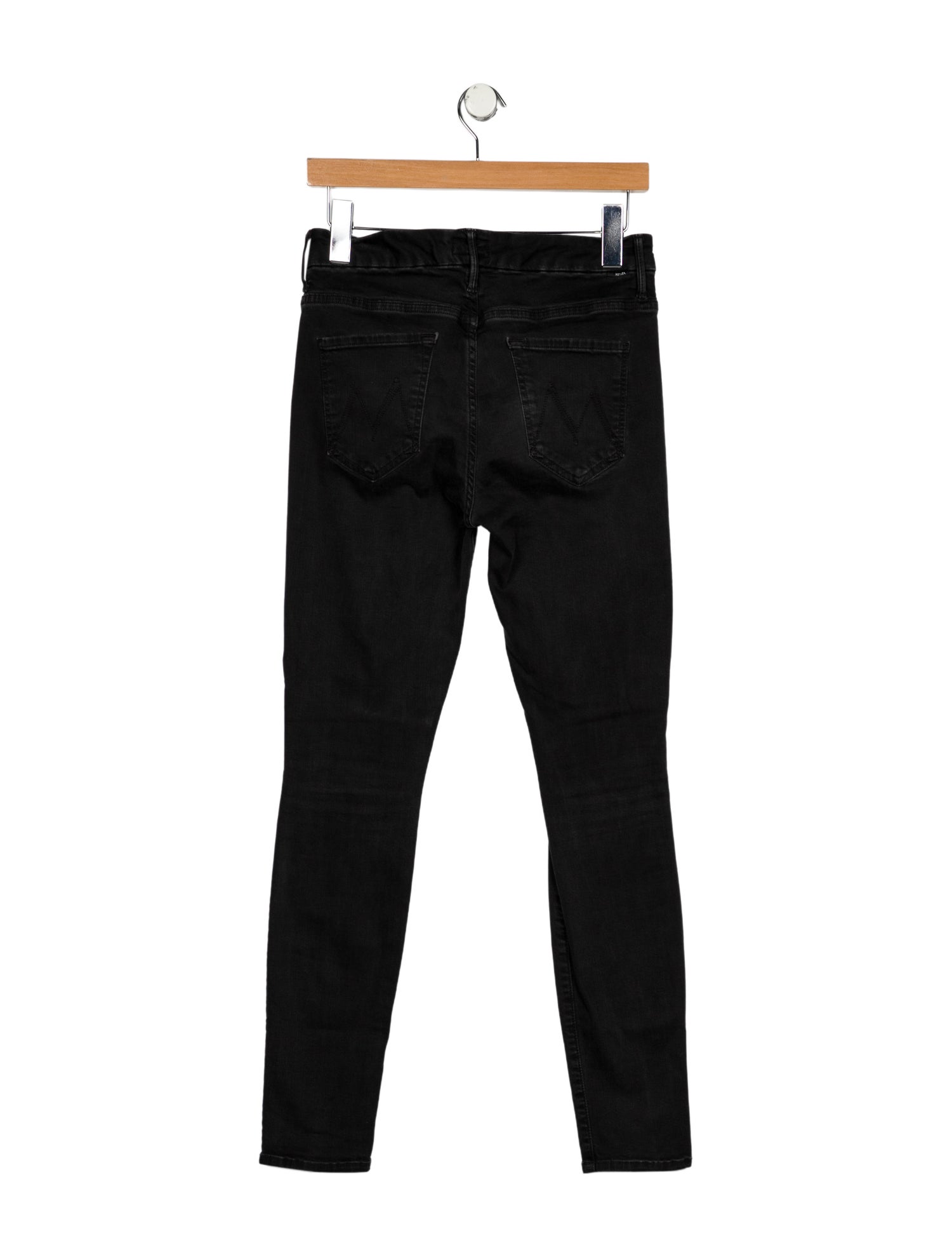 Mother Mid-Rise Skinny Leg Jeans