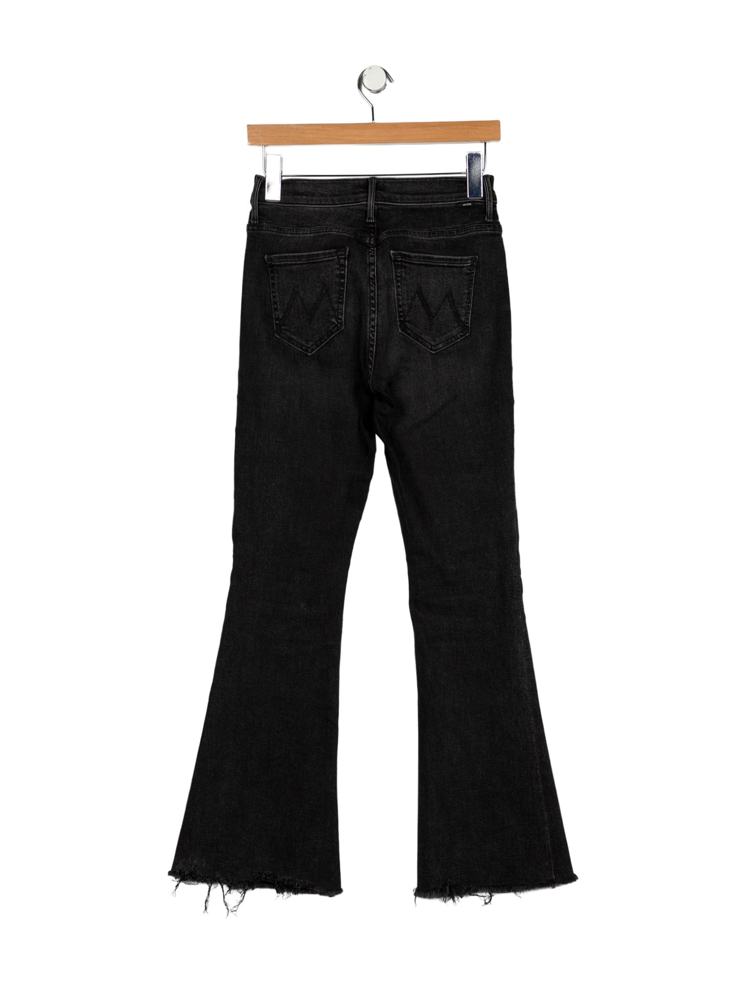 Mother Mid-Rise Wide Leg Jeans
