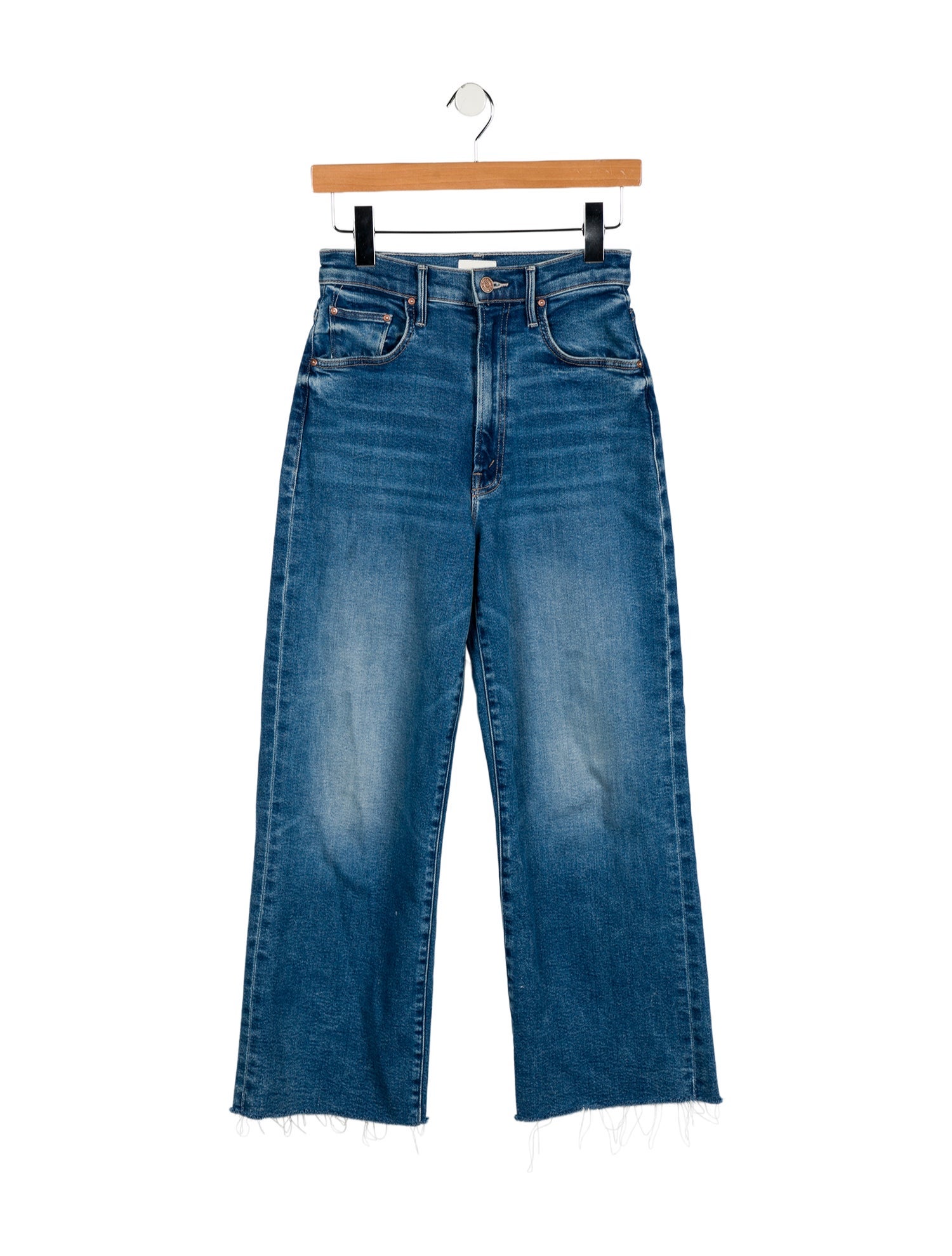 Mother High-Rise Wide Leg Jeans