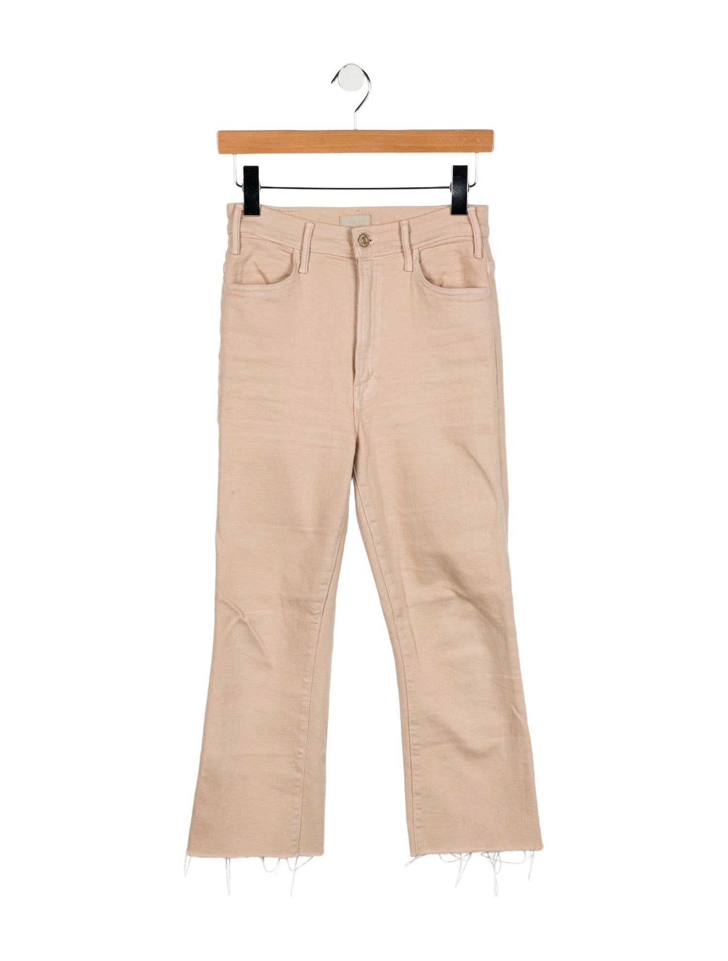 Mother High-Rise Straight Leg Jeans