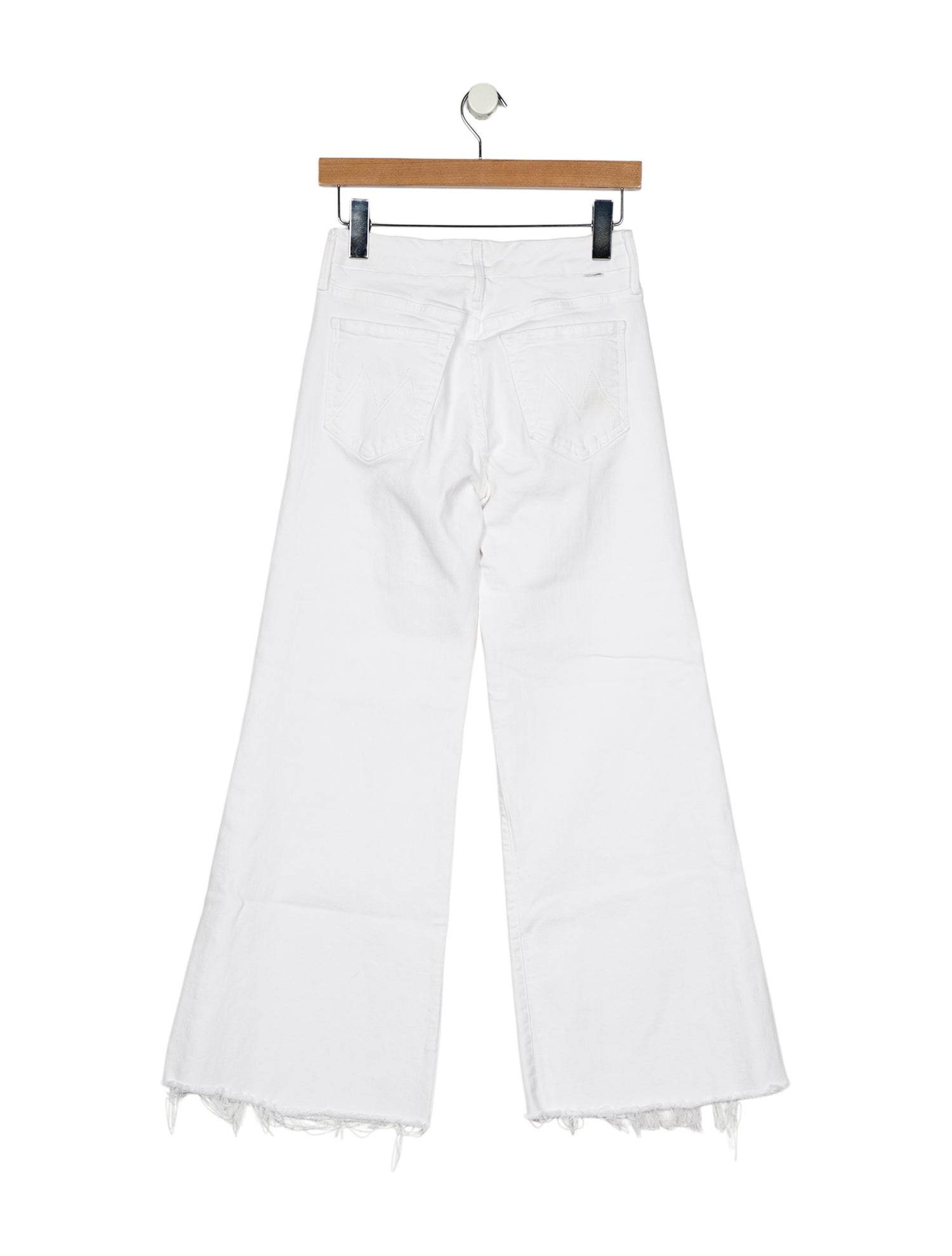 Mother Mid-Rise Wide Leg Jeans