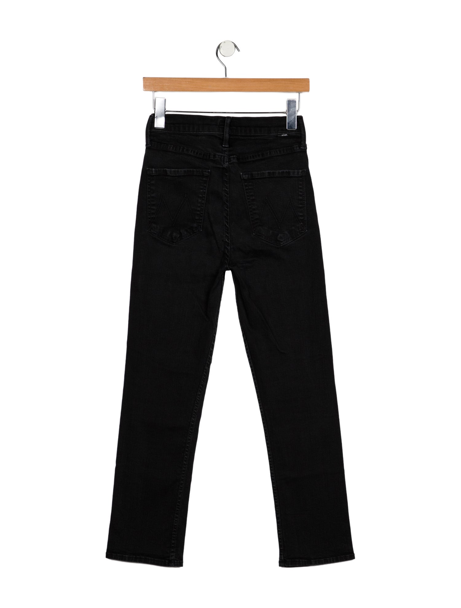 Mother High-Rise Straight Leg Jeans