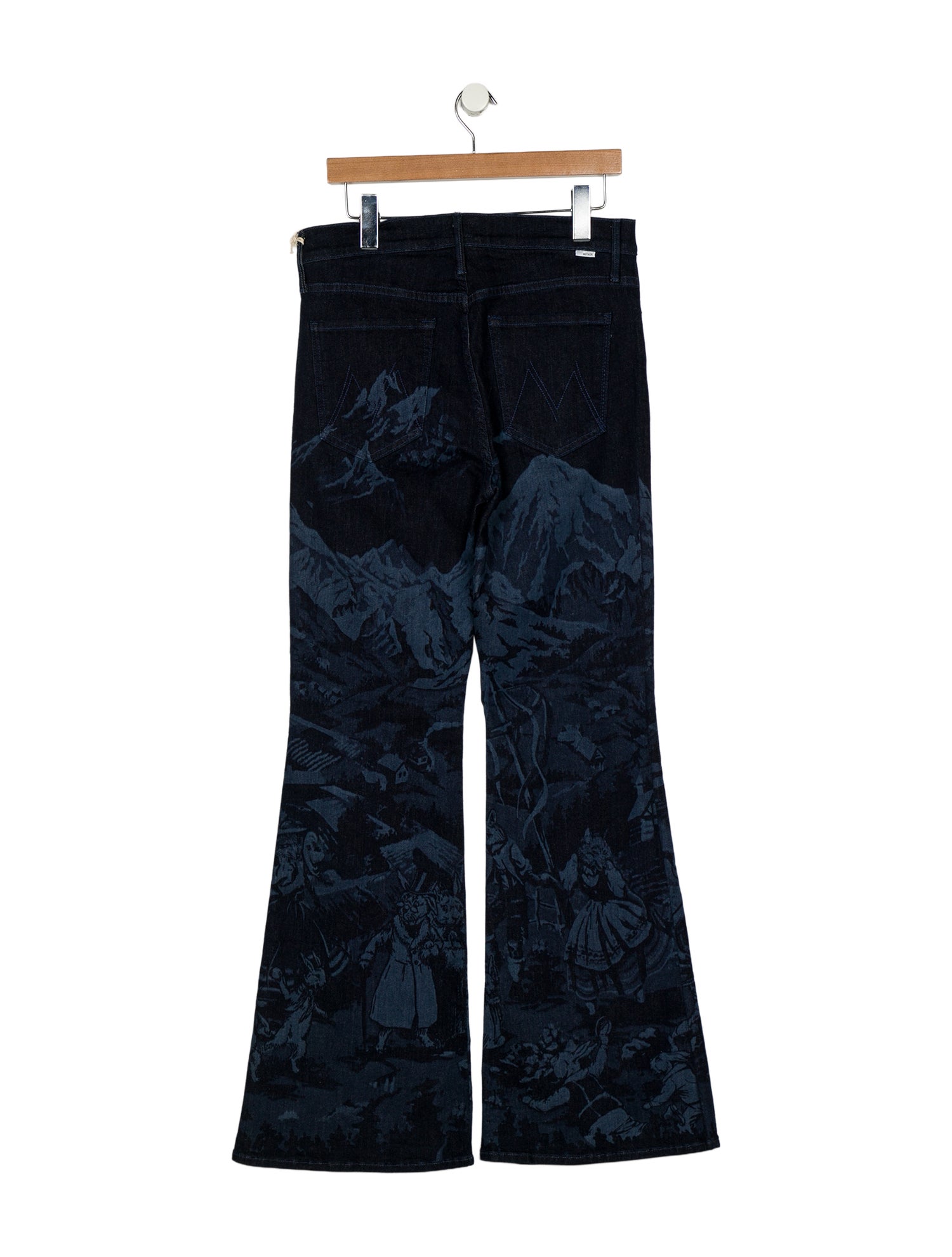 Mother High-Rise Wide Leg Jeans w/ Tags