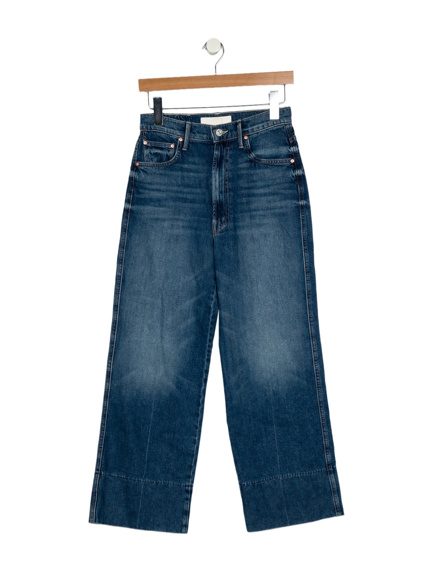Mother High-Rise Wide Leg Jeans w/ Tags