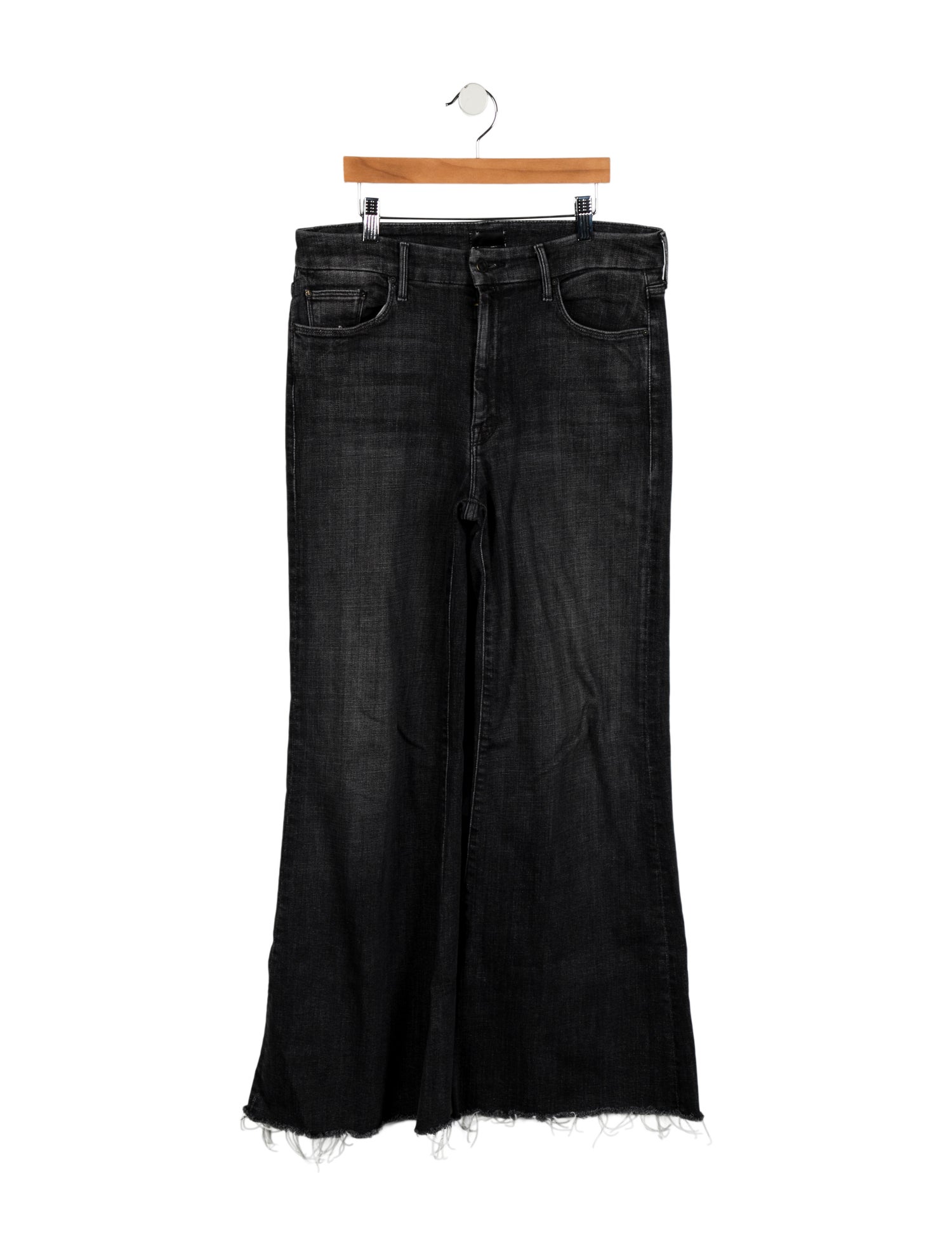Mother High-Rise Wide Leg Jeans