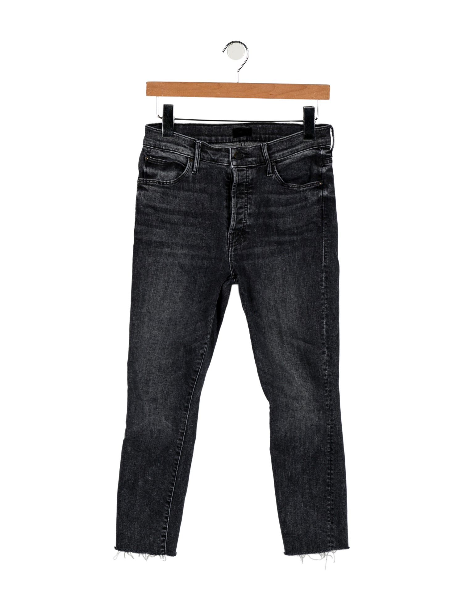 Mother Mid-Rise Skinny Leg Jeans