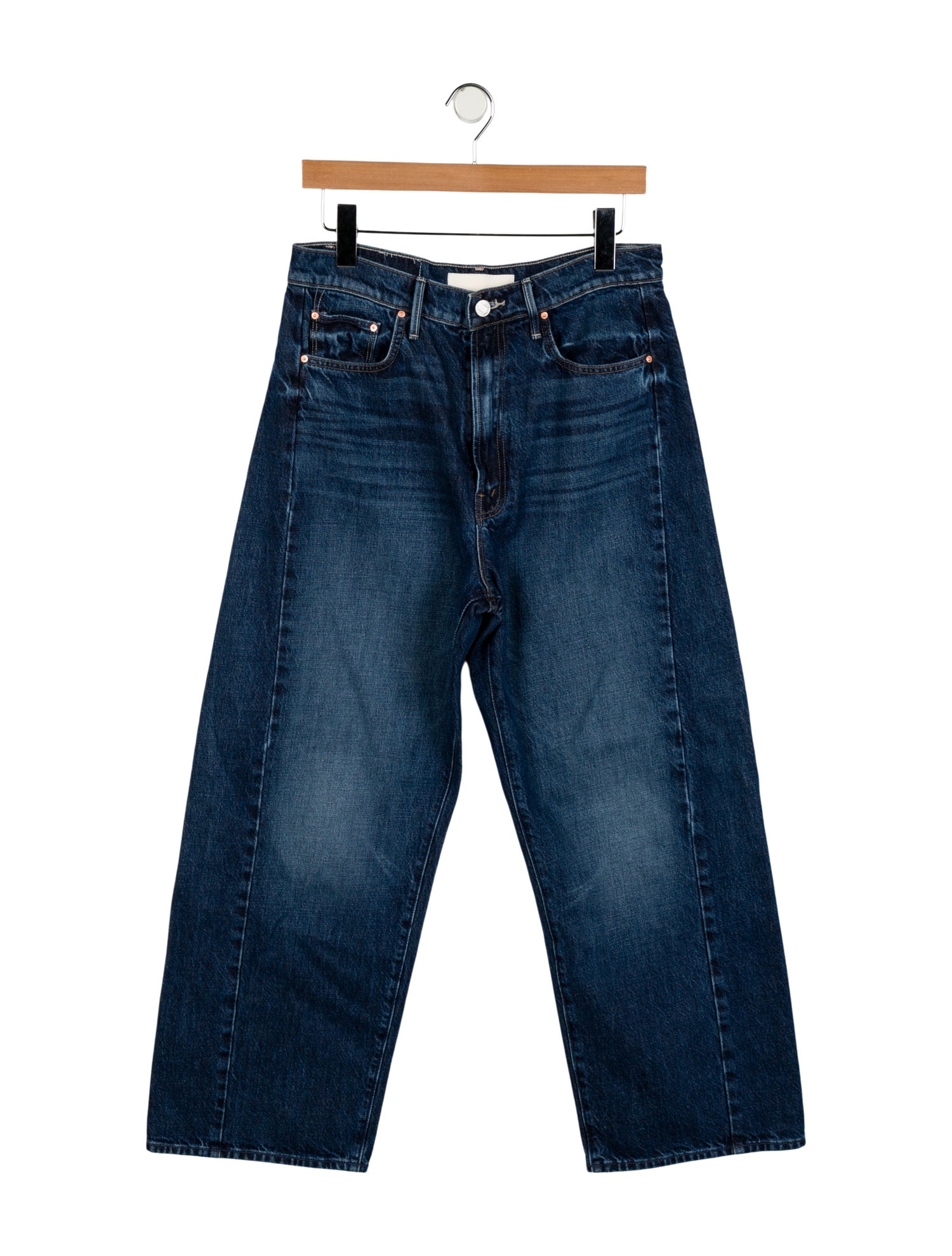 Mother High-Rise Wide Leg Jeans