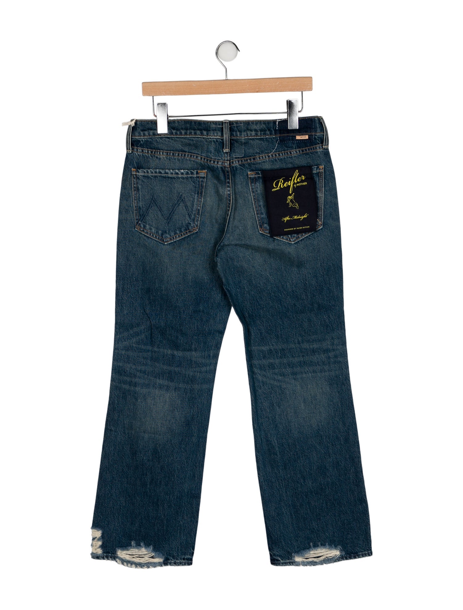 Mother High-Rise Wide Leg Jeans w/ Tags