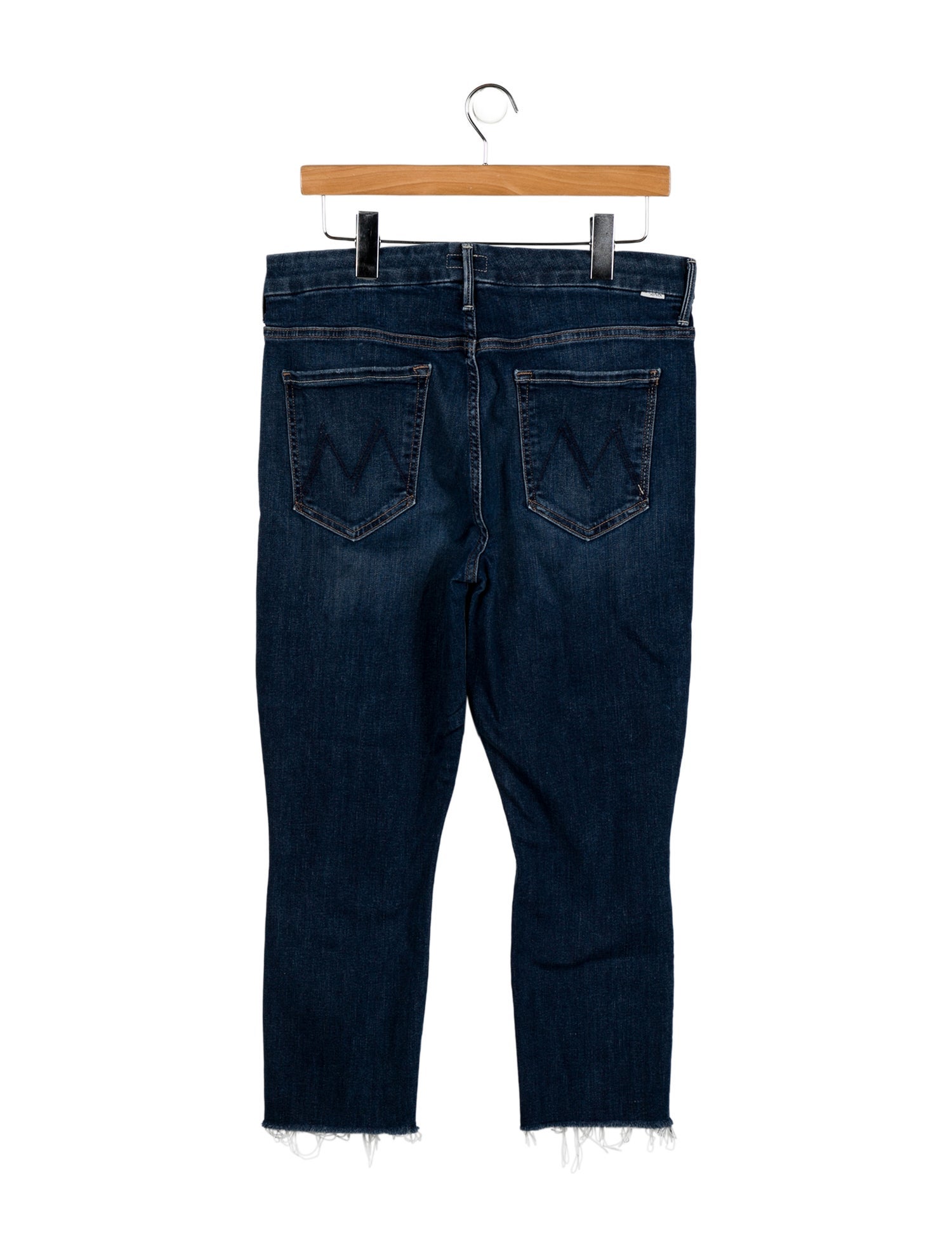 Mother Mid-Rise Straight Leg Jeans