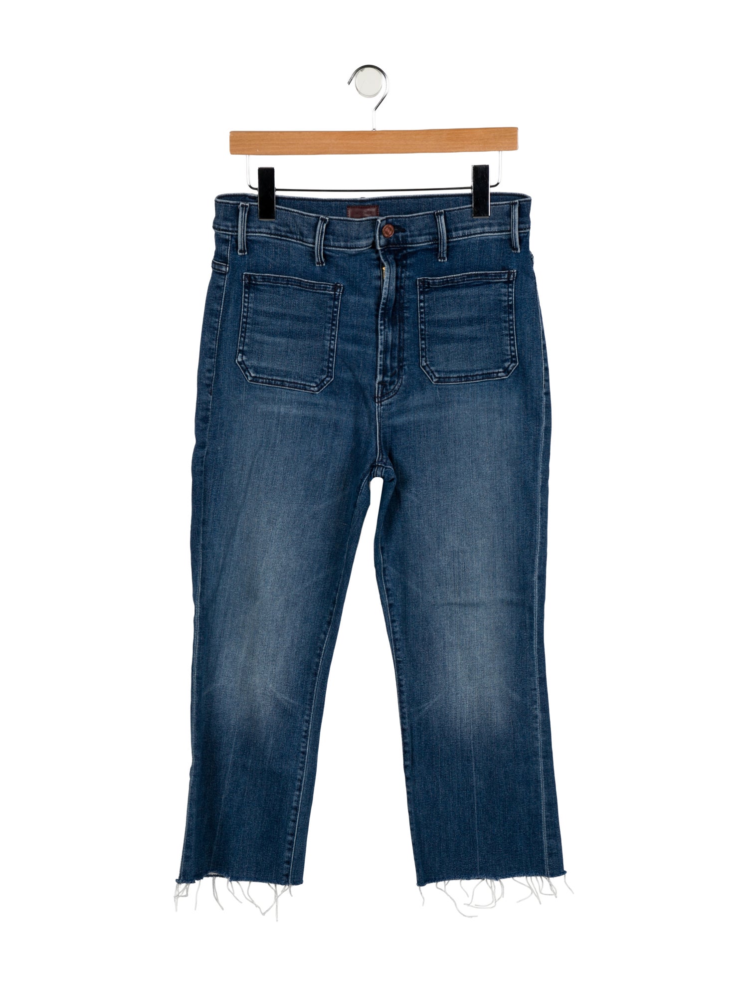 Mother High-Rise Straight Leg Jeans