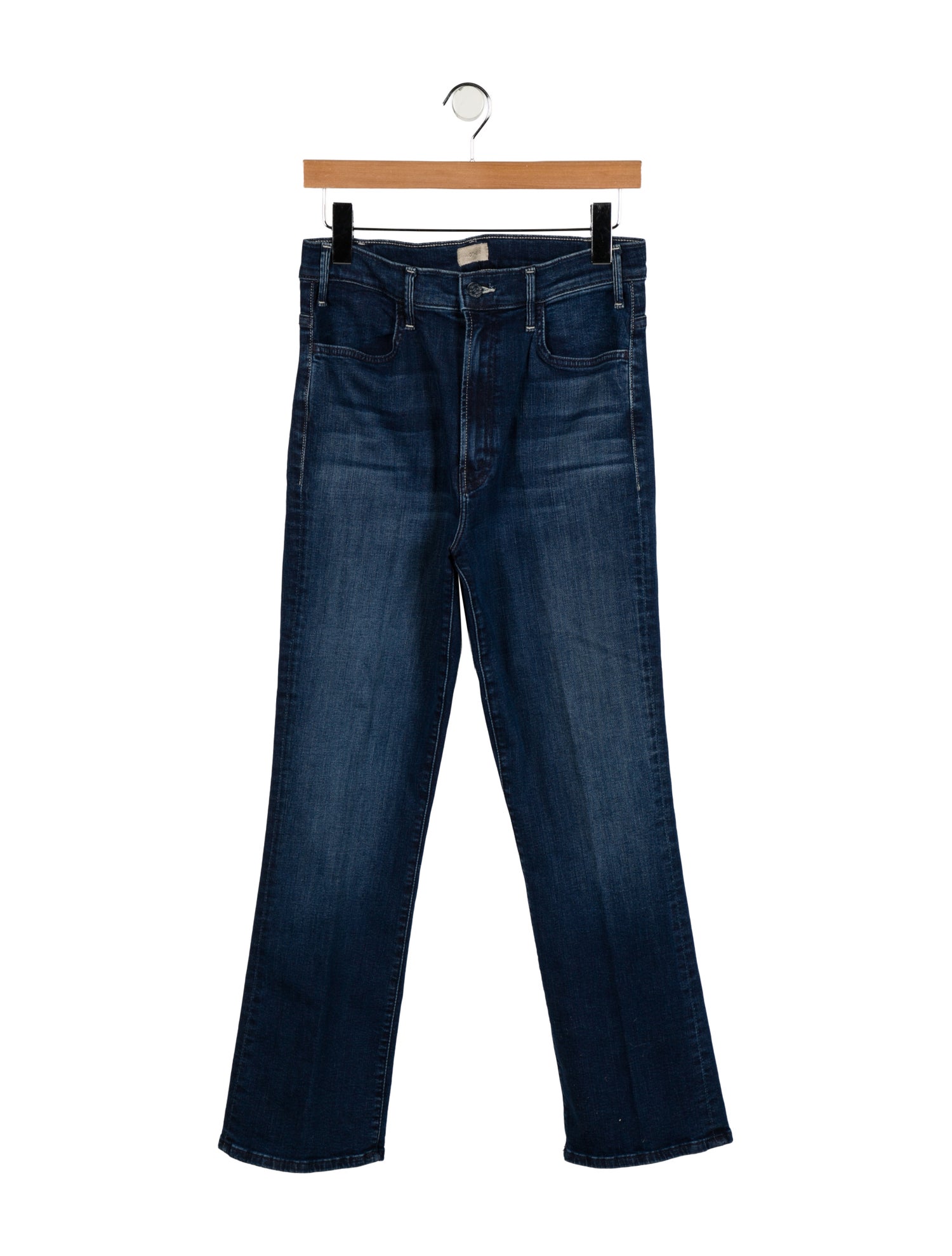 Mother High-Rise Straight Leg Jeans