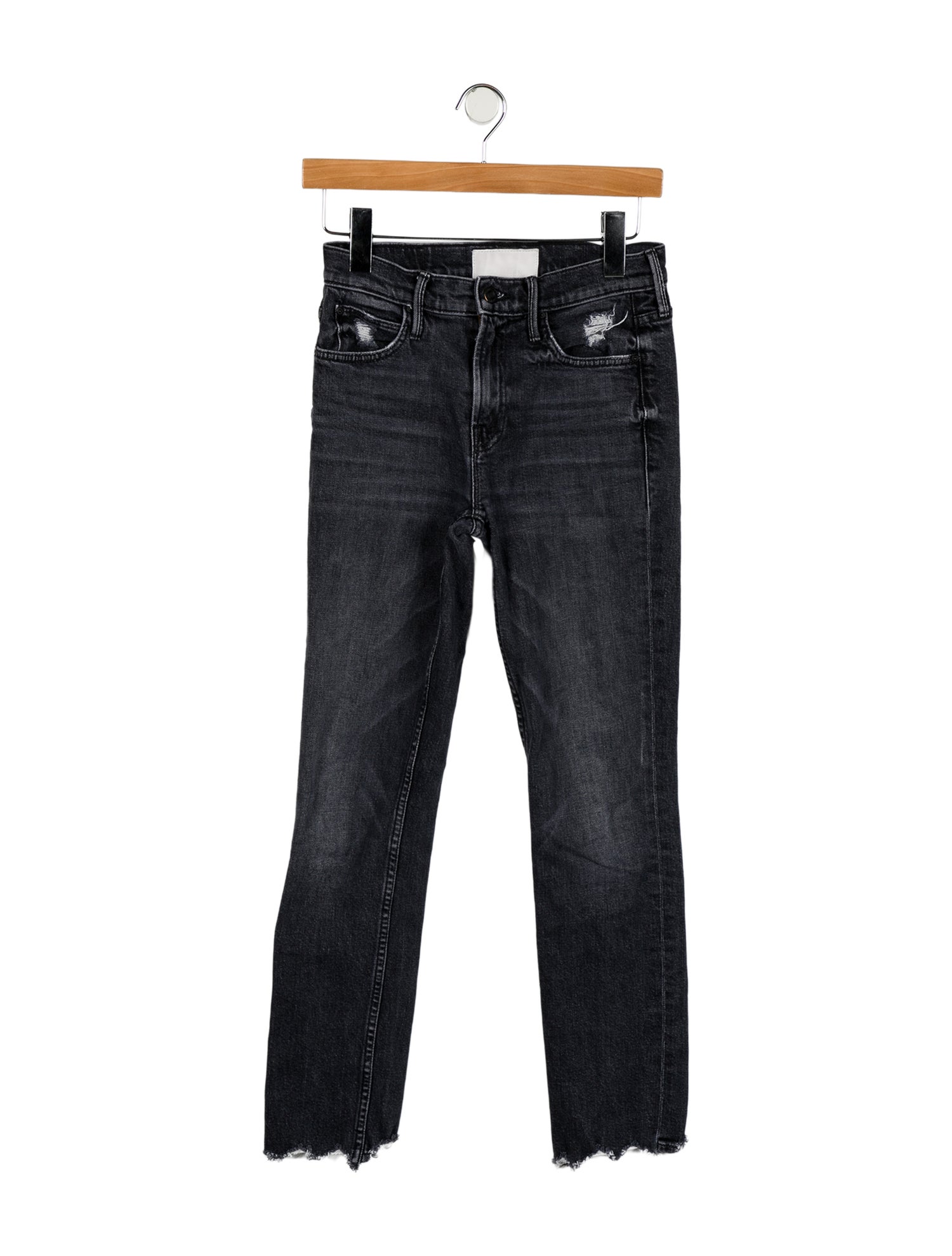 Mother High-Rise Straight Leg Jeans