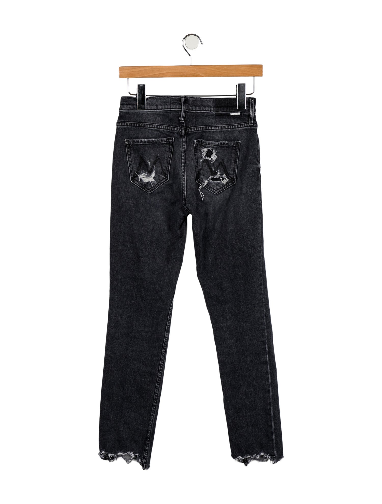 Mother High-Rise Straight Leg Jeans