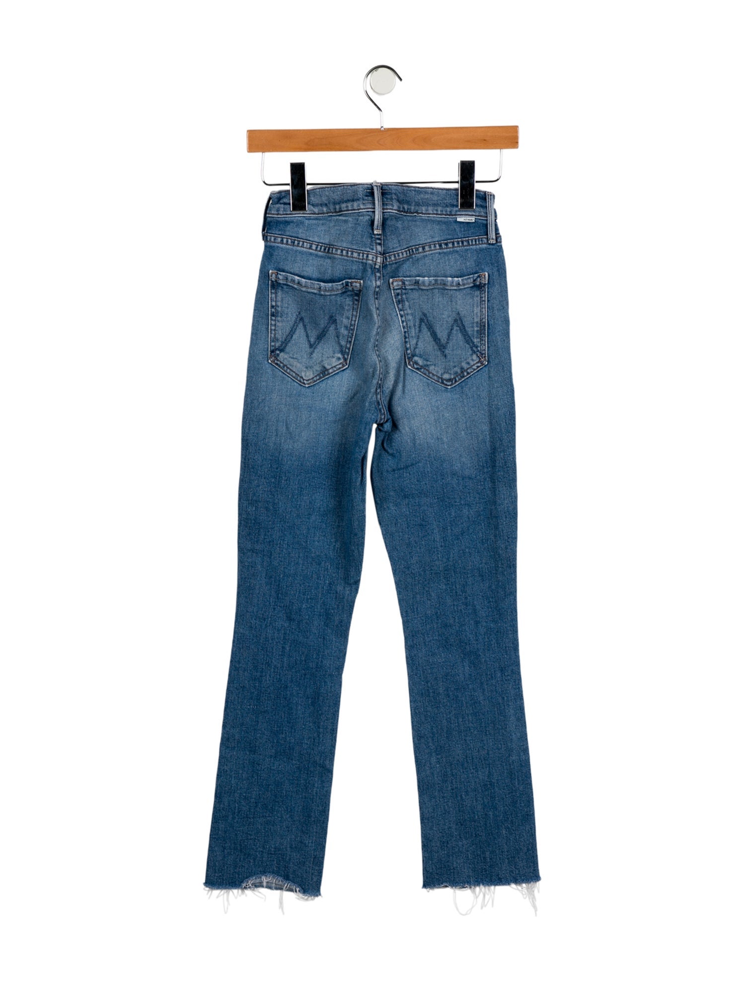 Mother High-Rise Straight Leg Jeans