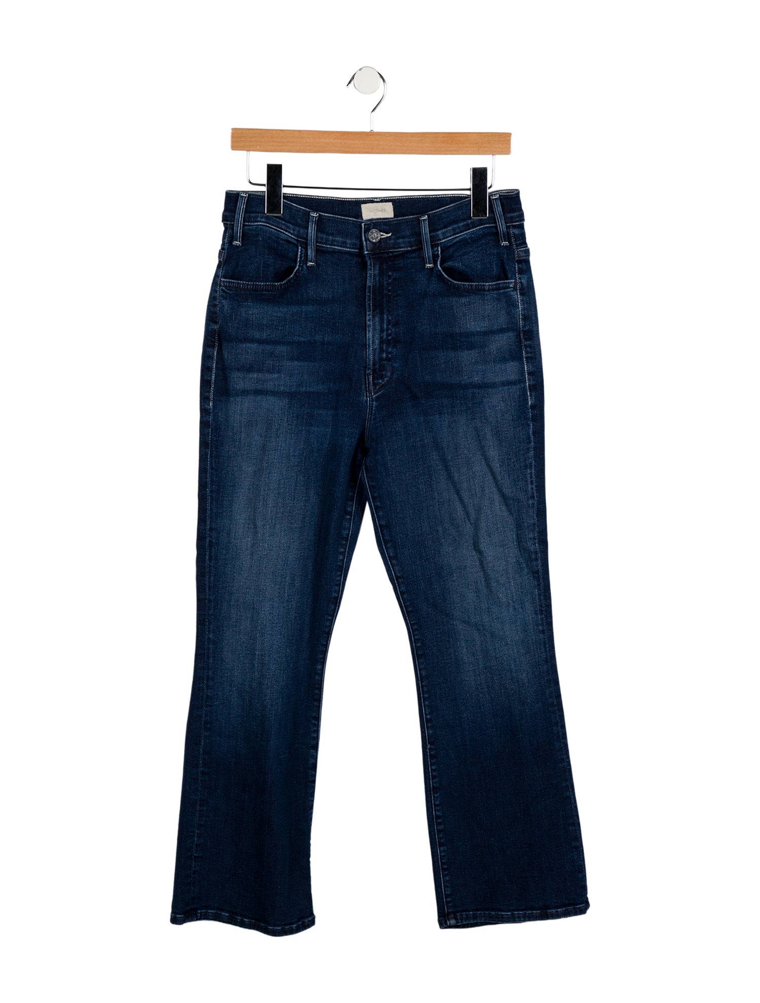 Mother High-Rise Straight Leg Jeans