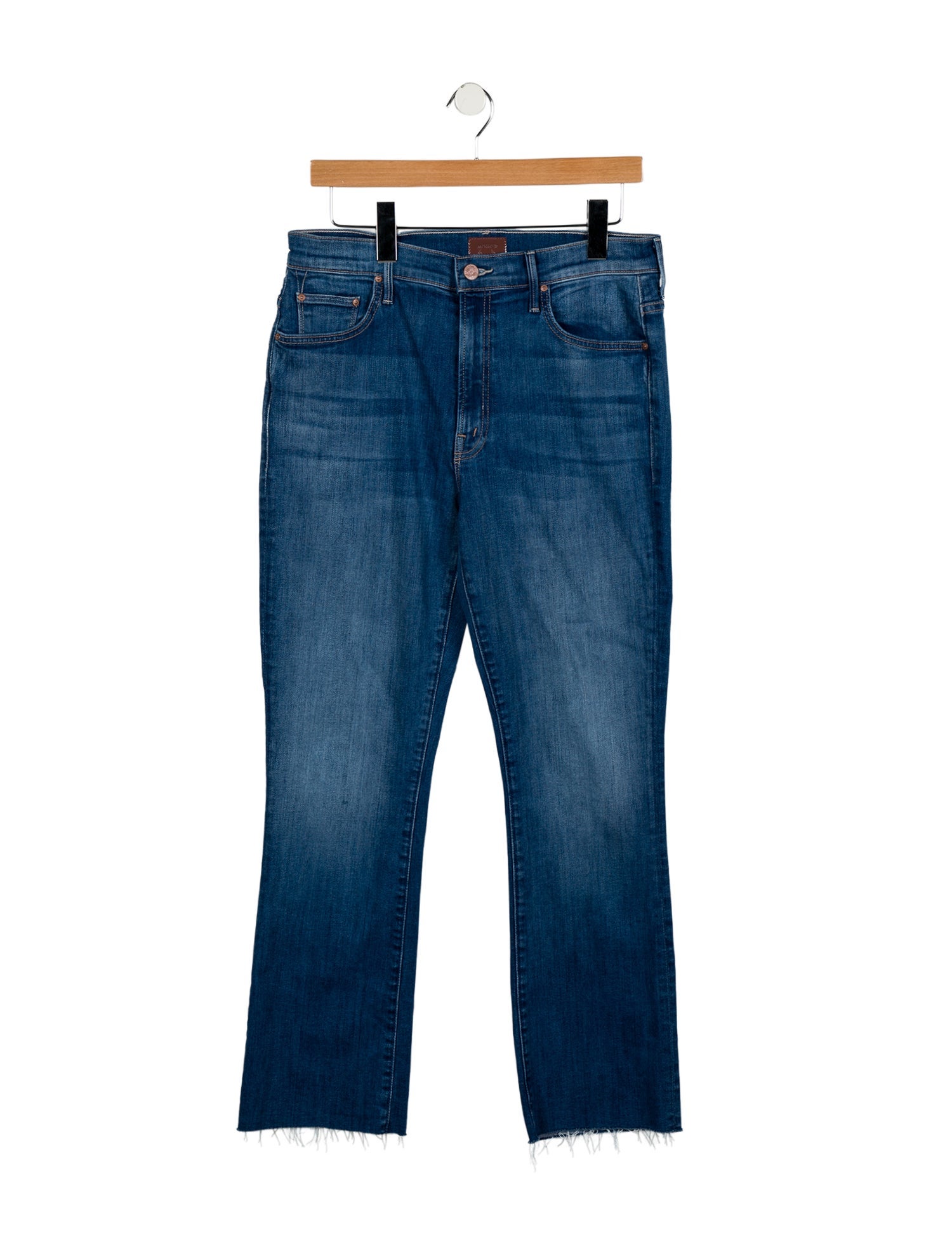 Mother High-Rise Straight Leg Jeans