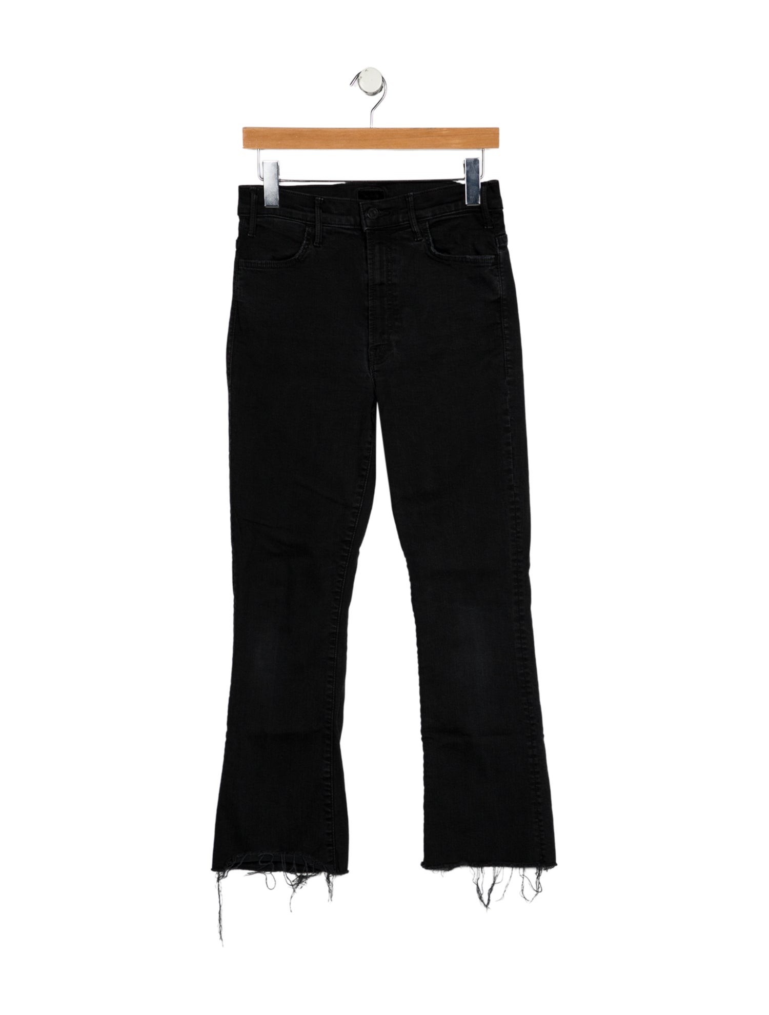 Mother Mid-Rise Straight Leg Jeans