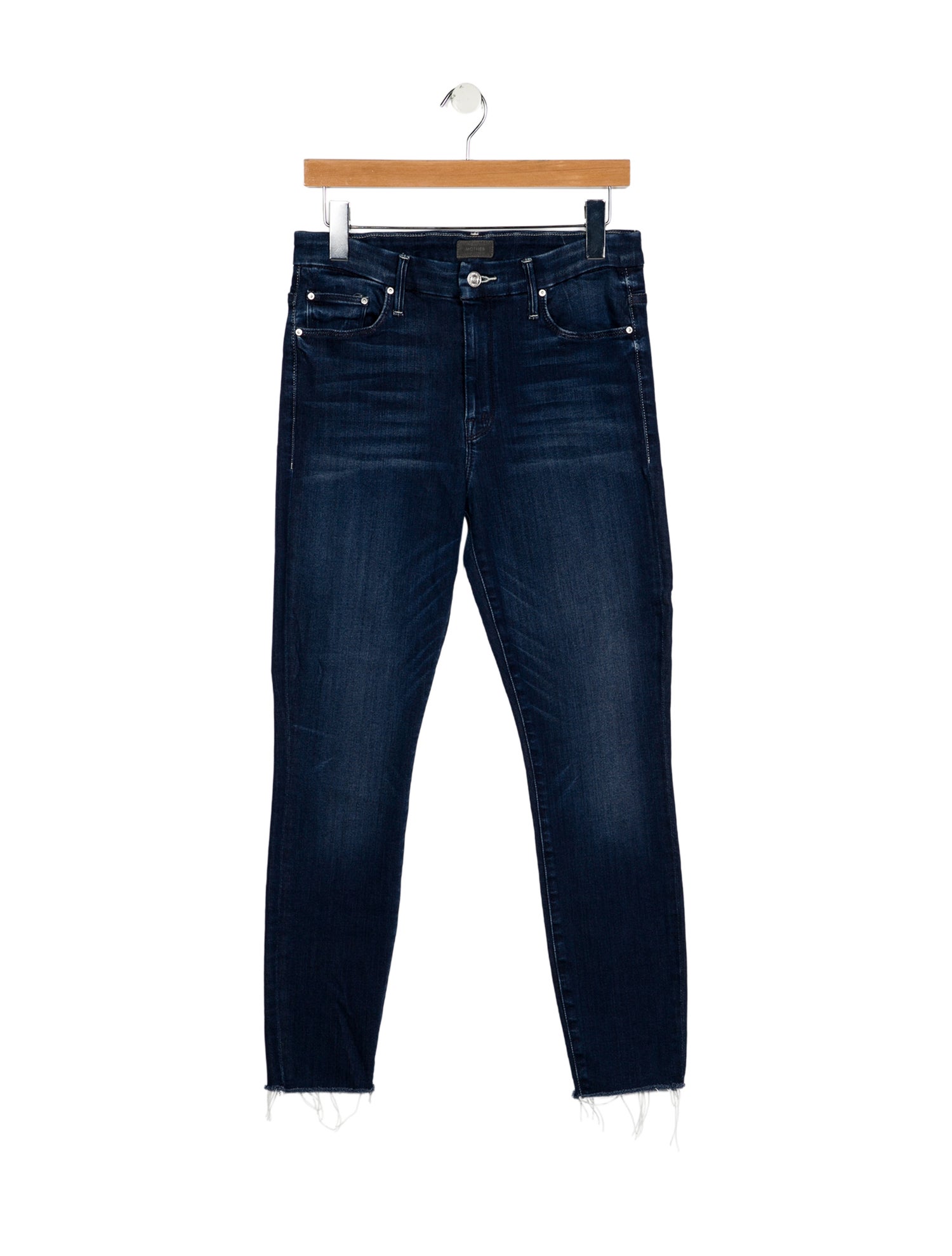 Mother Mid-Rise Skinny Leg Jeans