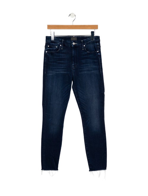 Mother Mid-Rise Skinny Leg Jeans