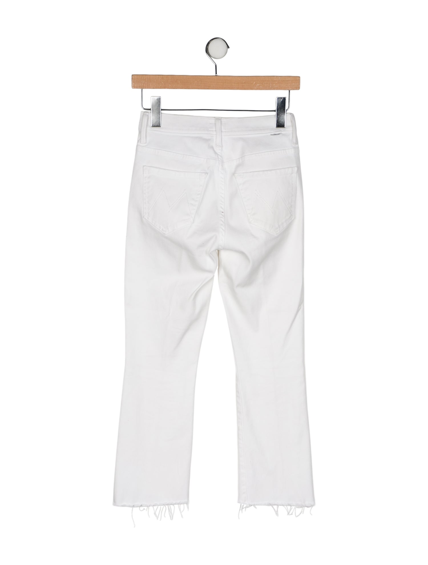 Mother Mid-Rise Straight Leg Jeans