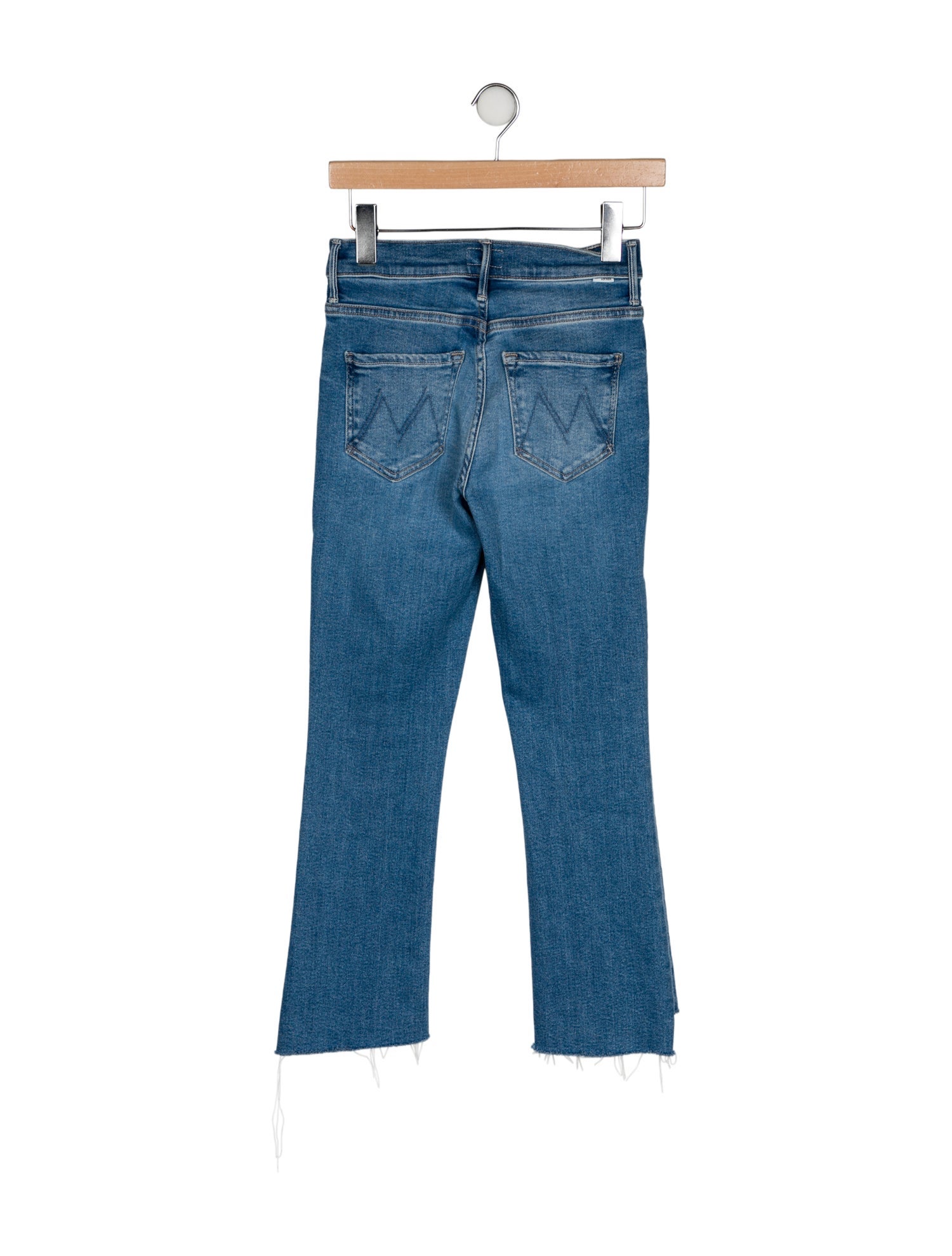 Mother Mid-Rise Straight Leg Jeans