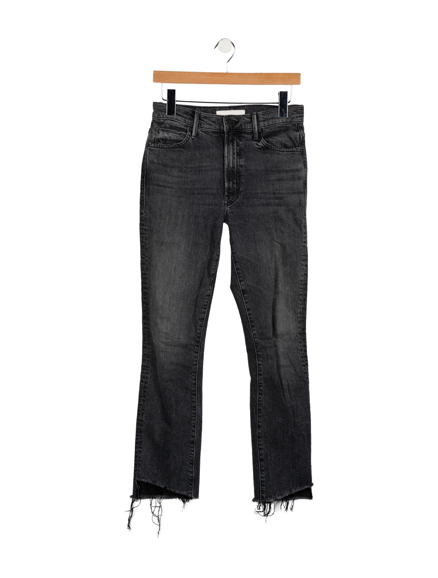 Mother Mid-Rise Straight Leg Jeans