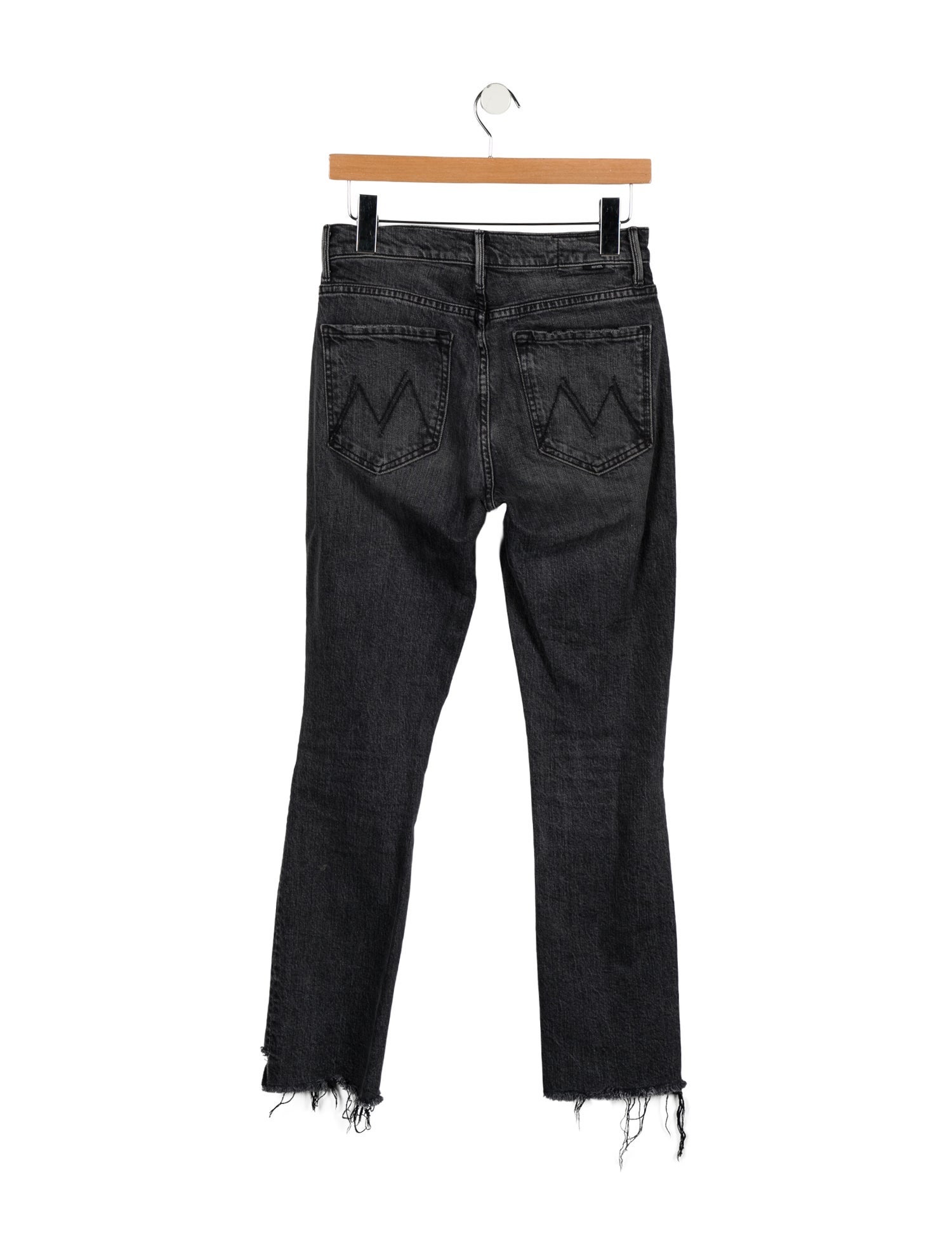 Mother Mid-Rise Straight Leg Jeans