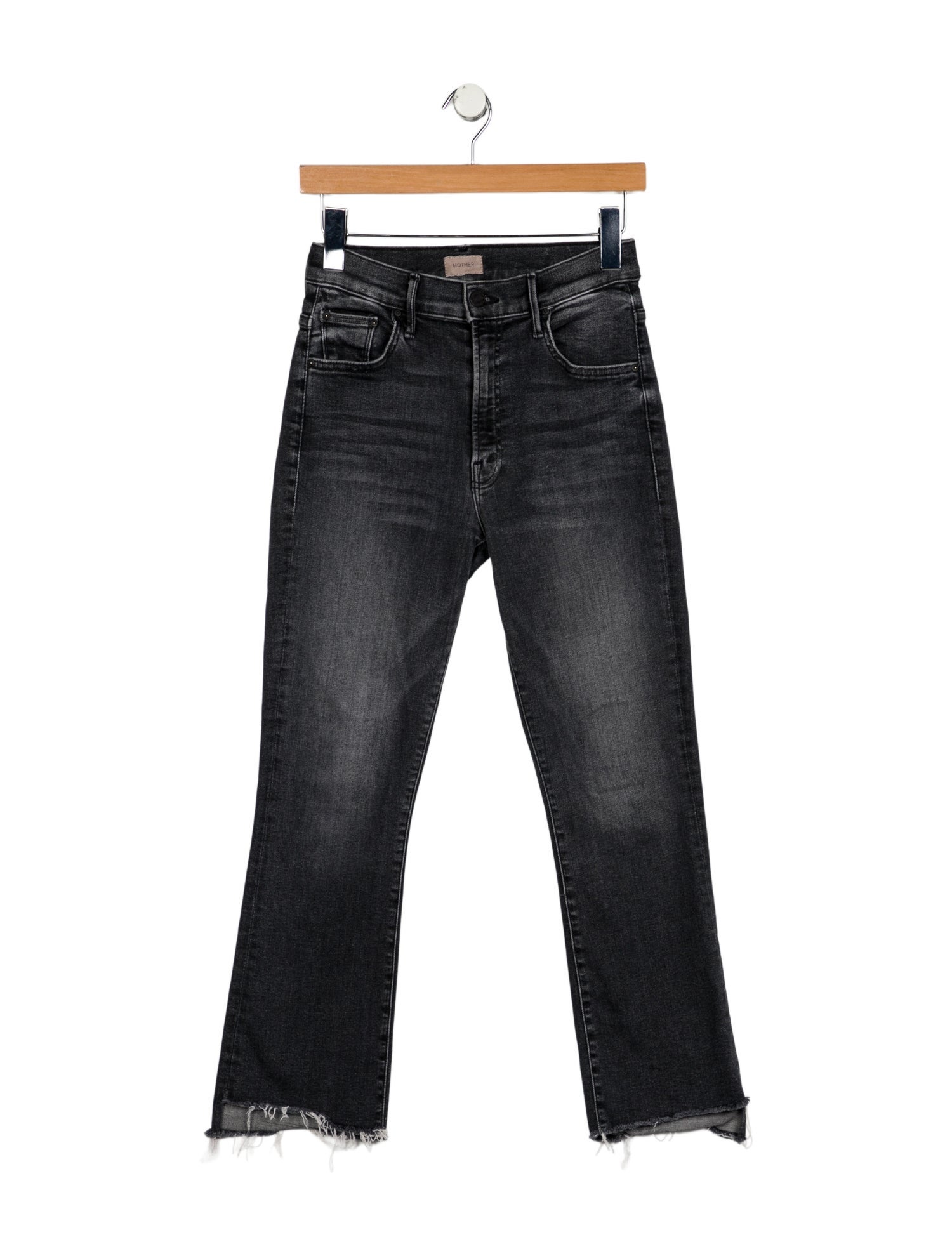 Mother High-Rise Straight Leg Jeans