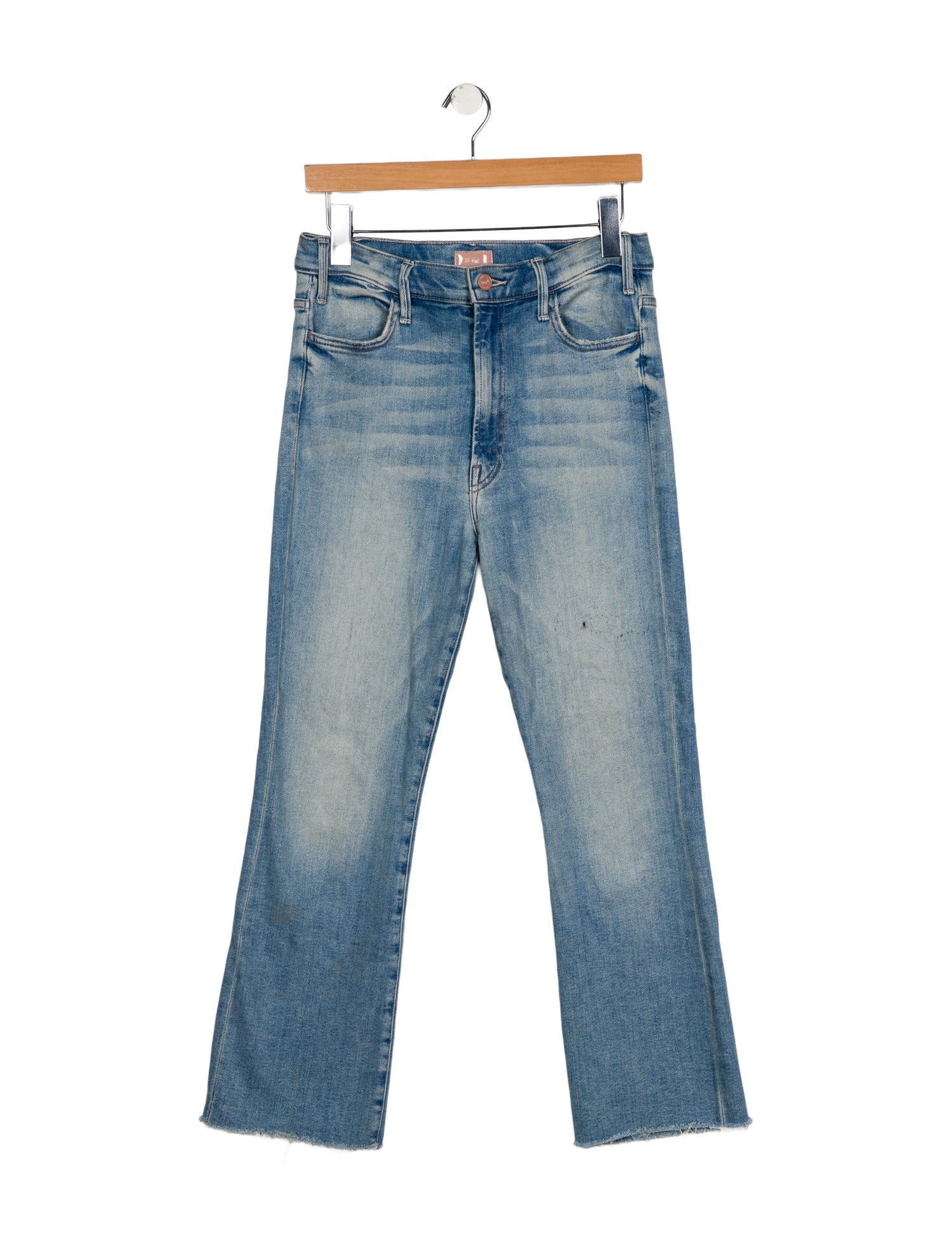Mother High-Rise Straight Leg Jeans