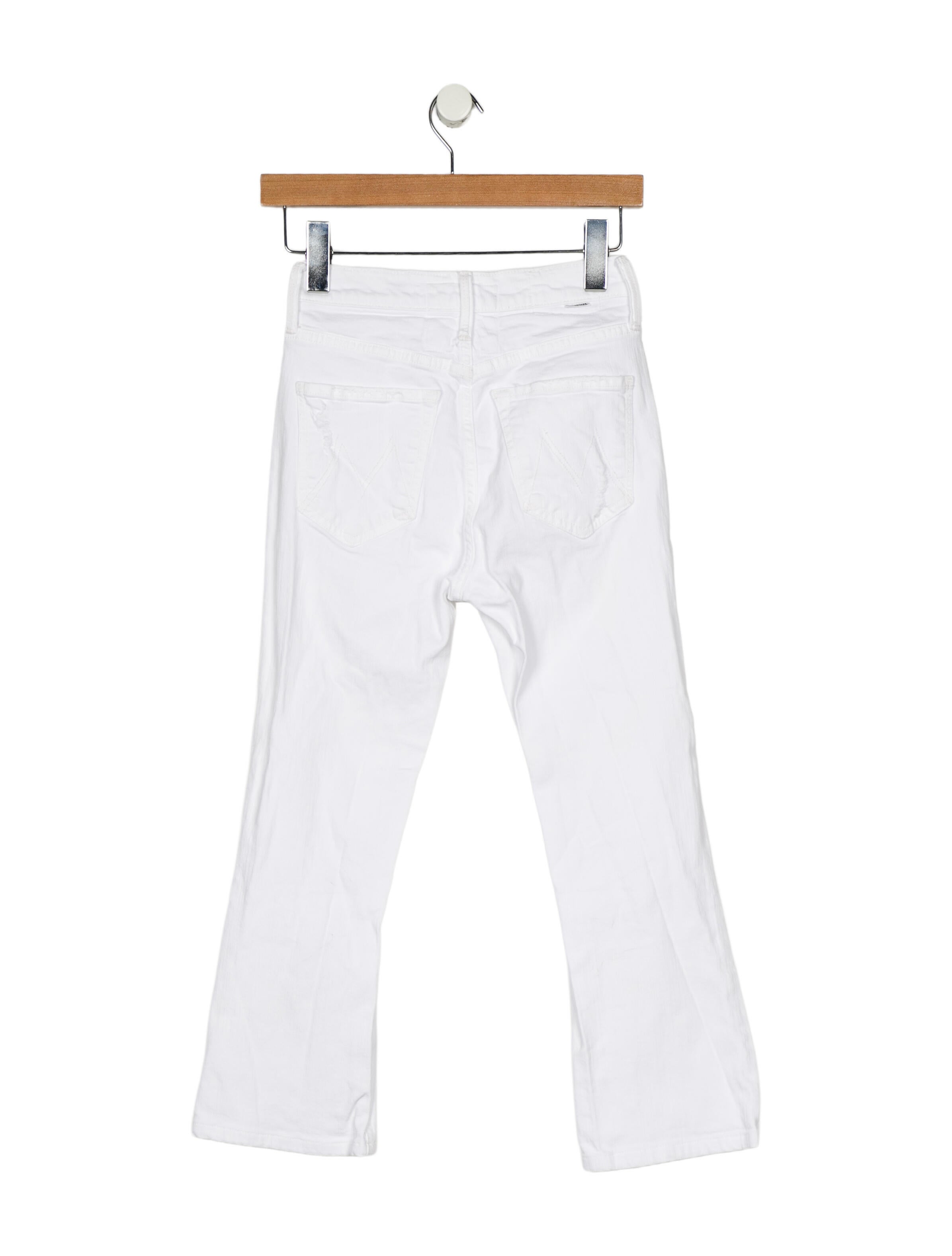 Mother Mid-Rise Straight Leg Jeans