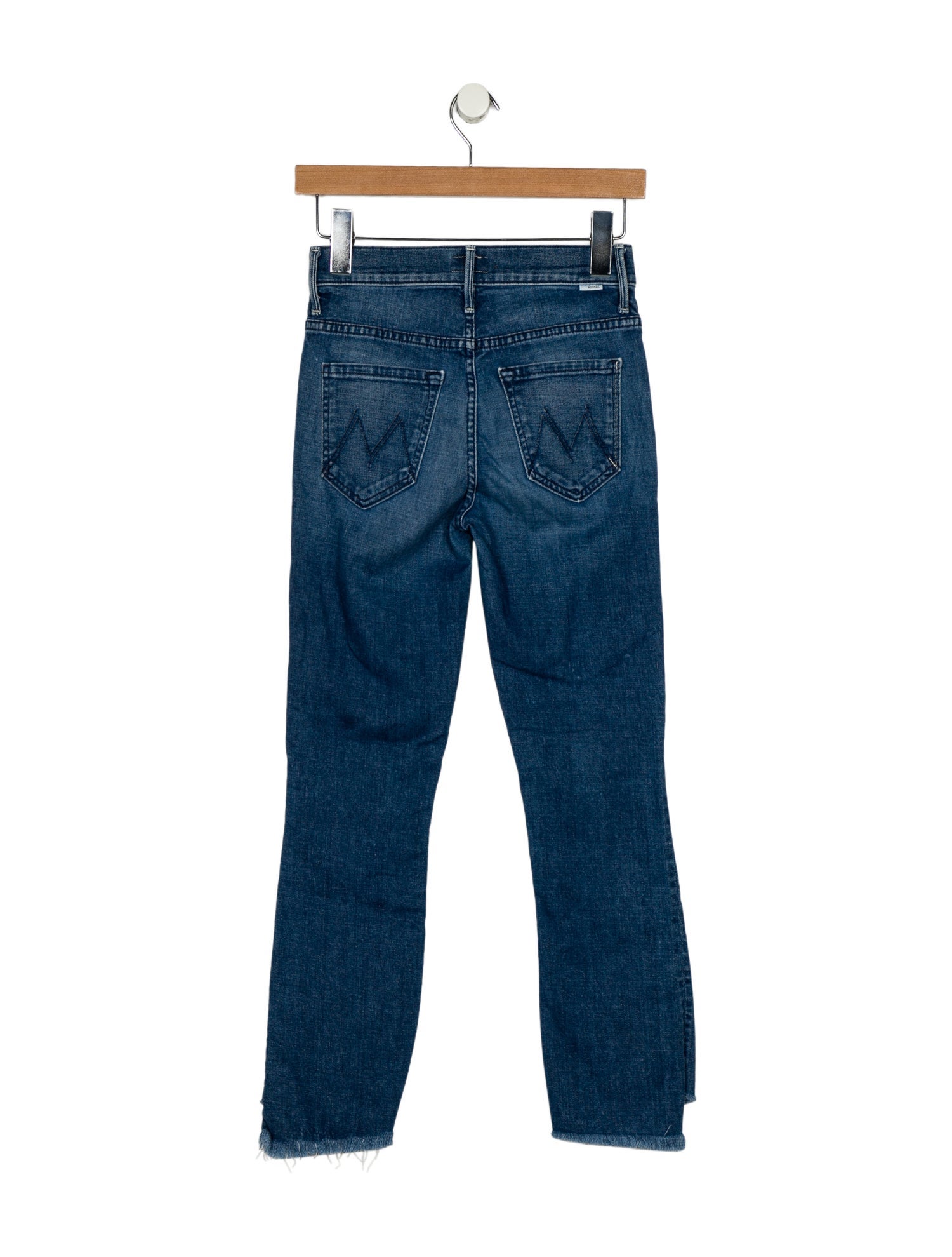Mother Mid-Rise Skinny Leg Jeans