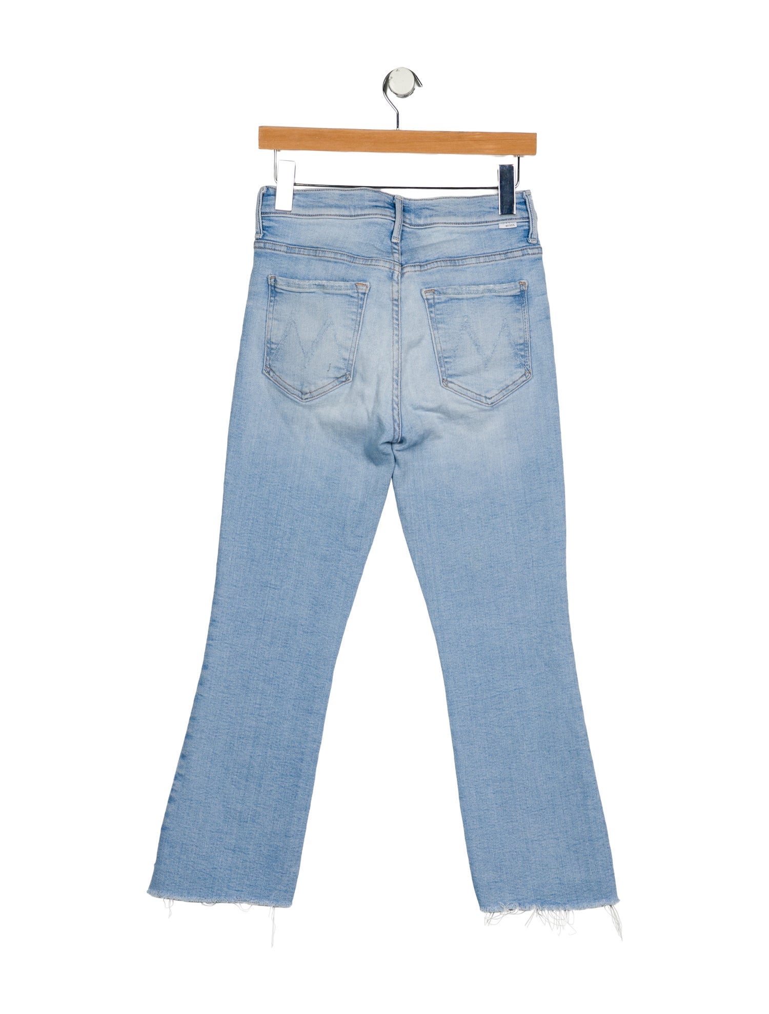 Mother Mid-Rise Straight Leg Jeans