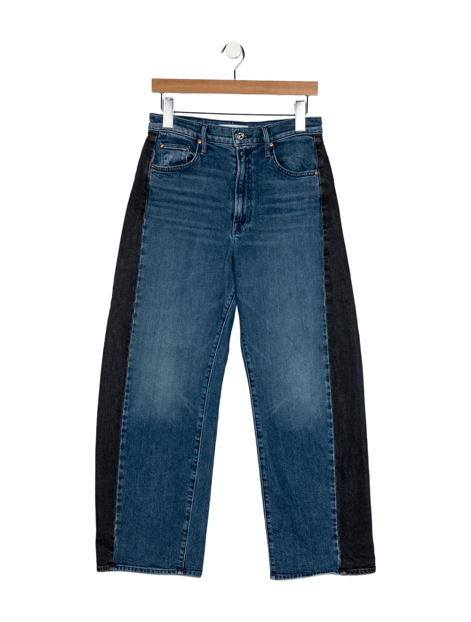 Mother High-Rise Wide Leg Jeans