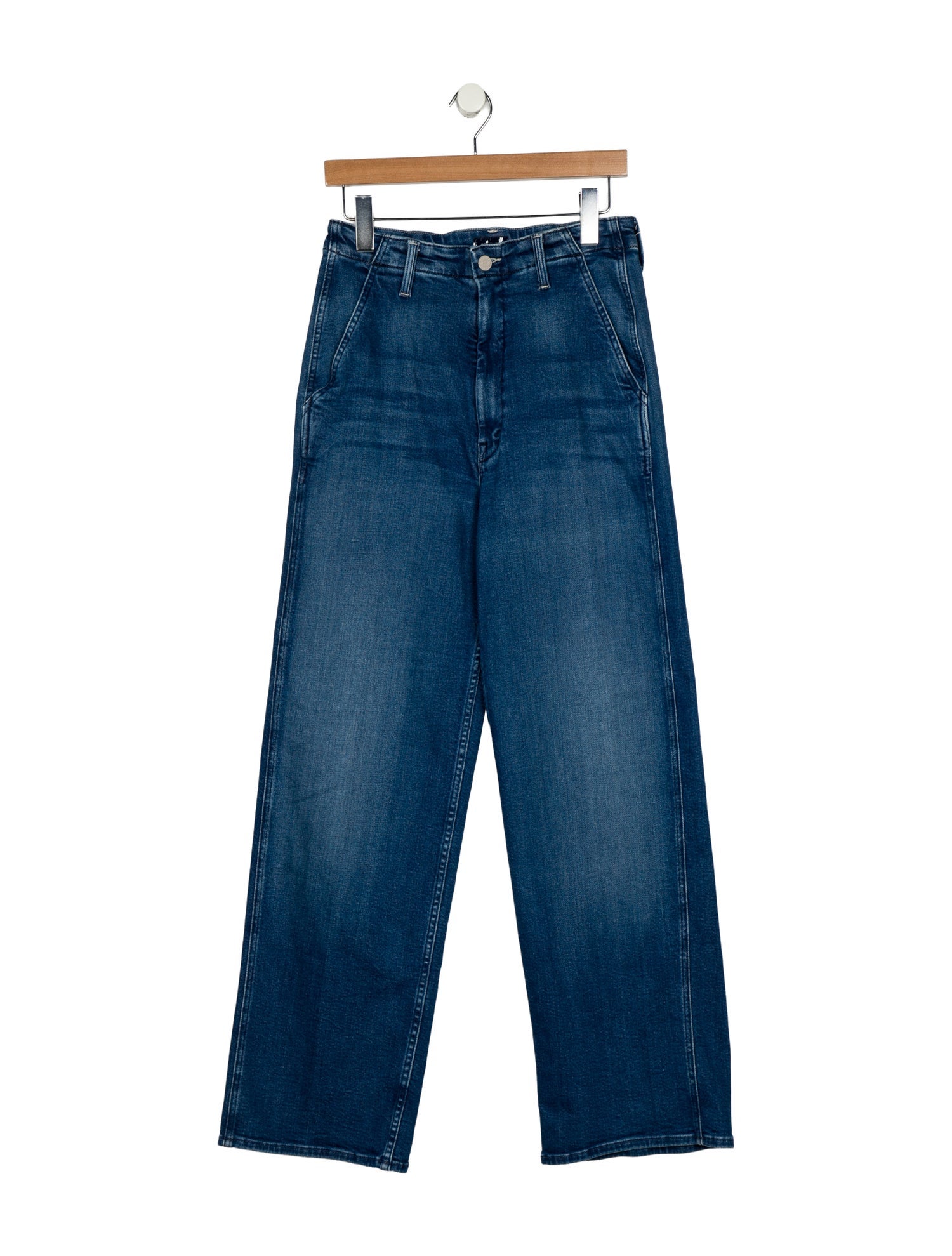 Mother High-Rise Wide Leg Jeans