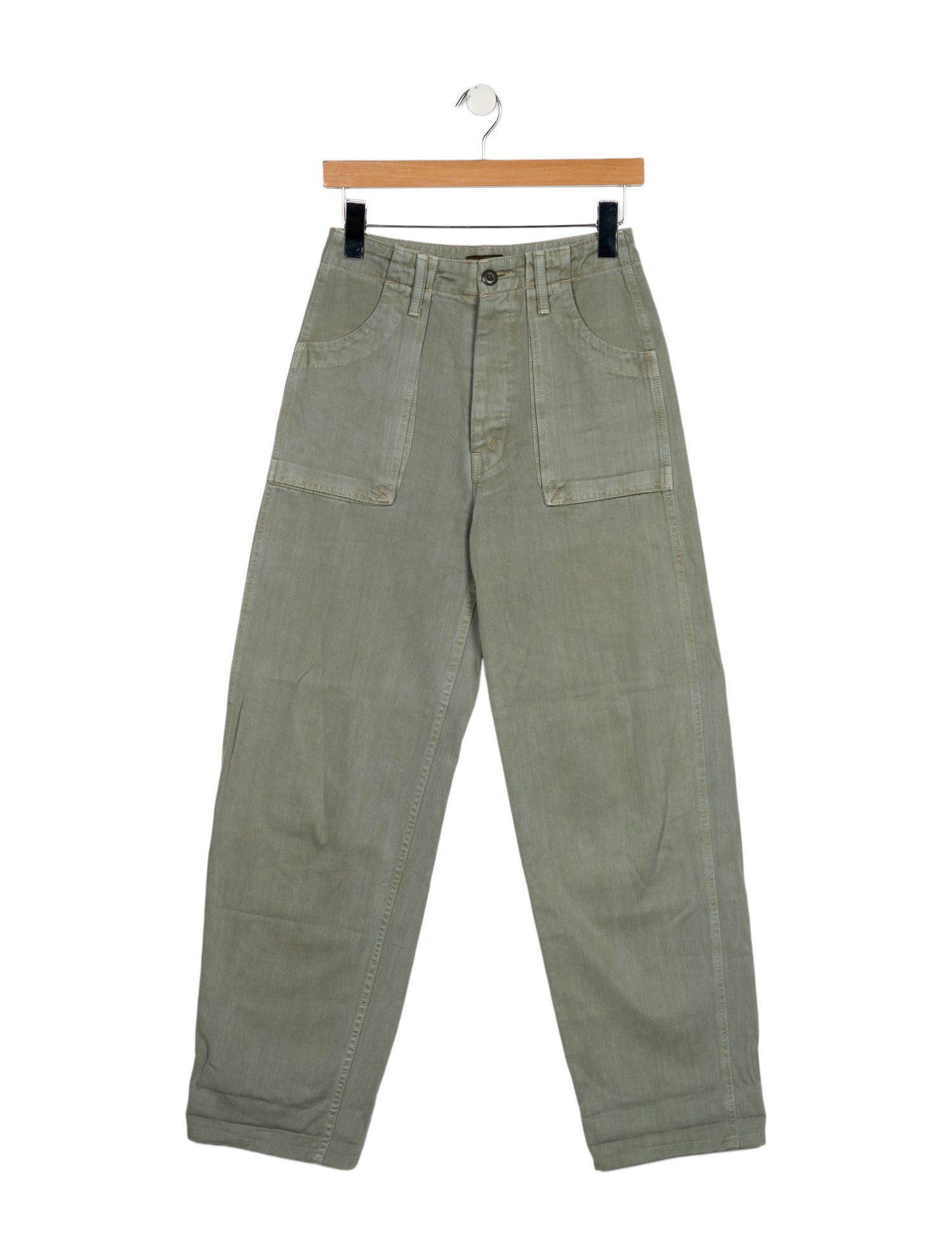 Mother High-Rise Straight Leg Jeans